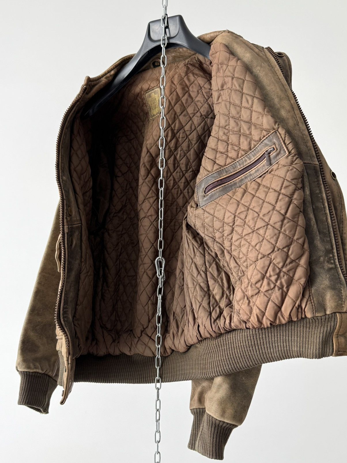 Other Vintage 80s IXS Racing Faded Leather 2 in 1 Moto Jacket Size US M / EU 48-50 / 2 - 8 Thumbnail