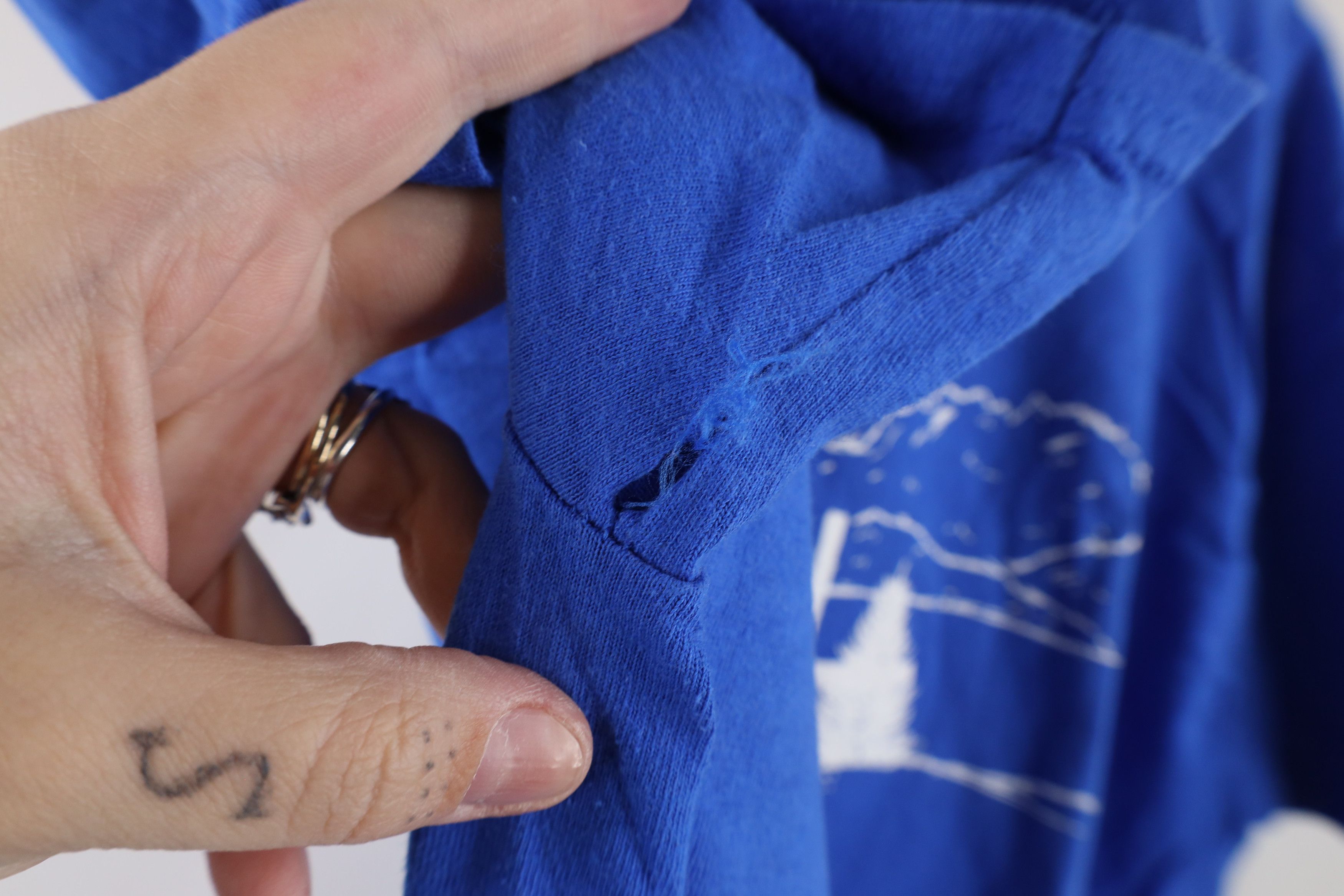 Vintage Vintage Echo Ranch Bible Camp Short Sleeve T-Shirt Blue Size US L / EU 52-54 / 3 - 6 Thumbnail