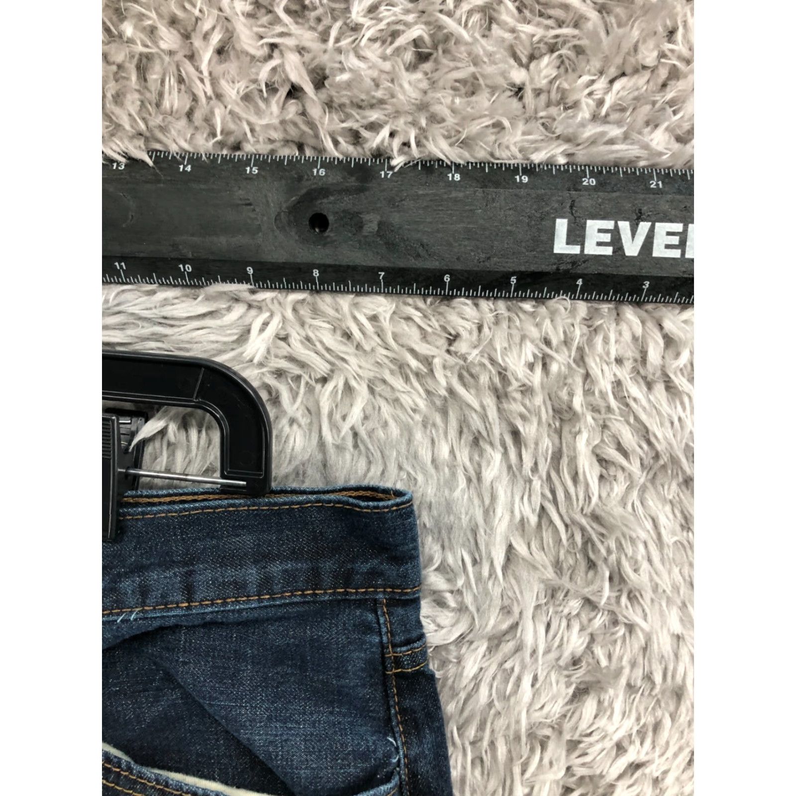 Denizen VINTAGE Denizen 236 Straight Jeans Size 34x34 Mens Mid Rise Medium Wash Blue Denim Regular 5-Pocket Logo Belt Loops Zip Size US 34 / EU 50 - 2 Thumbnail