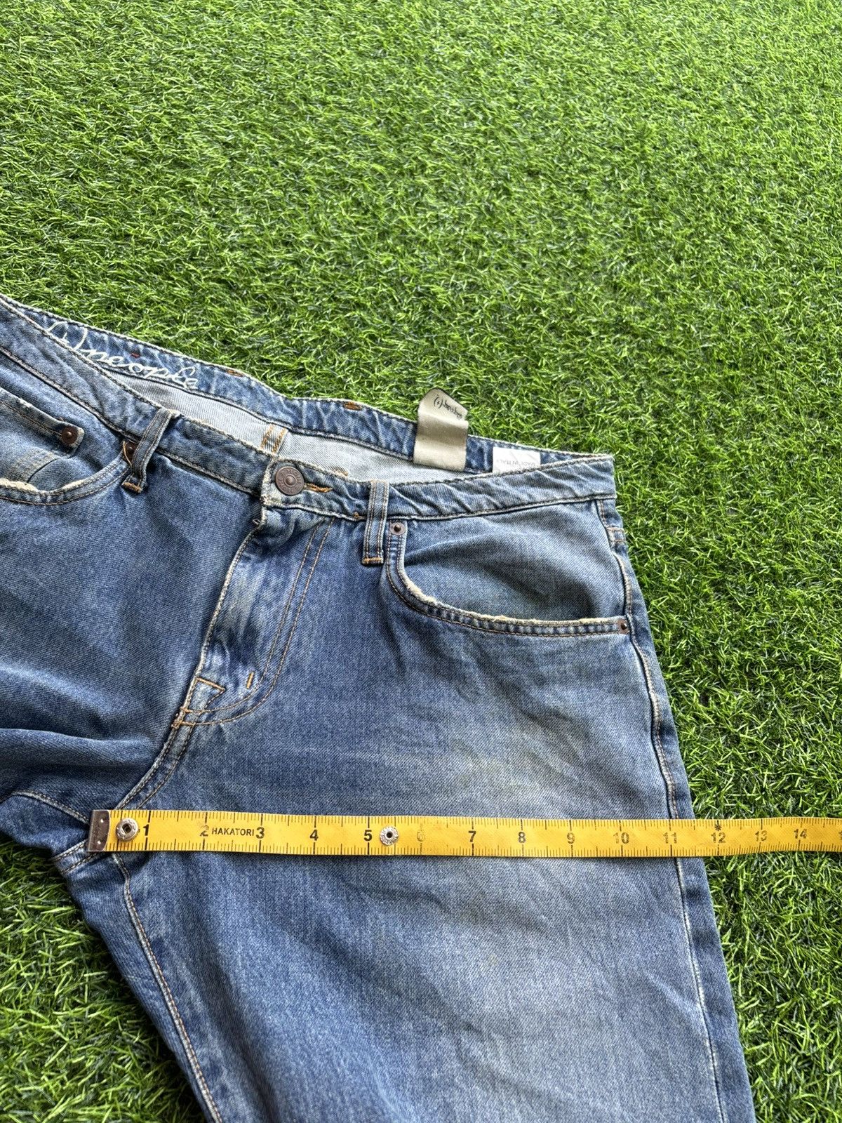 (+)PEOPLE (+) People Distressed Denim Jeans Size US 32 / EU 48 - 14 Thumbnail