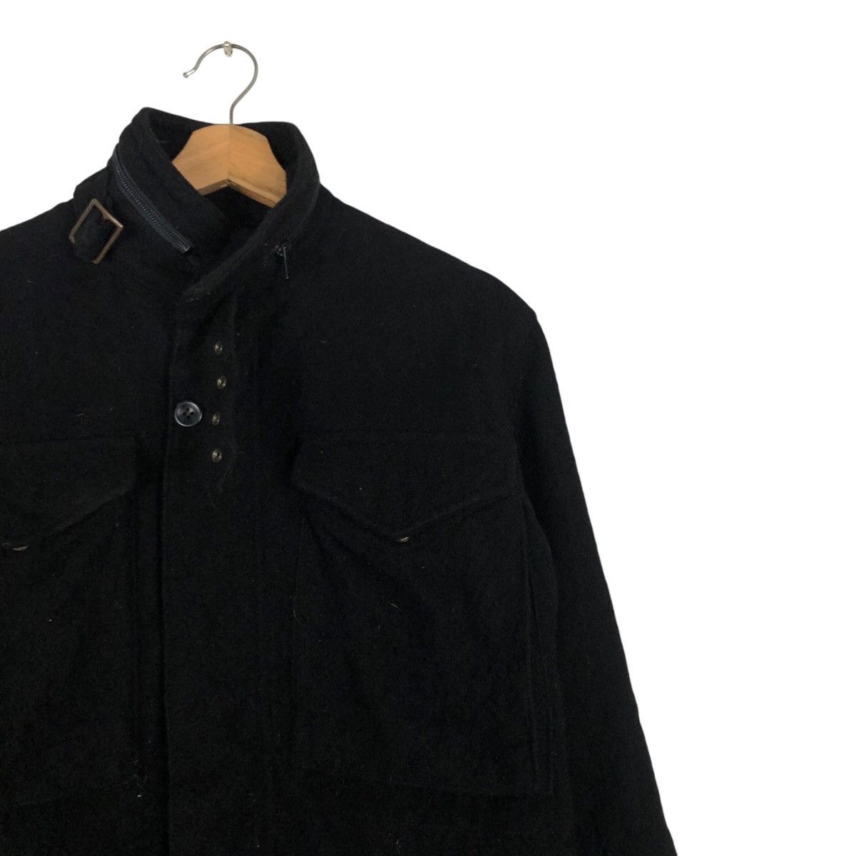 Japanese Brand 📌Rich Black Zipper Biker Jacket Bondage Paranoid Japan Size US S / EU 44-46 / 1 - 7 Thumbnail