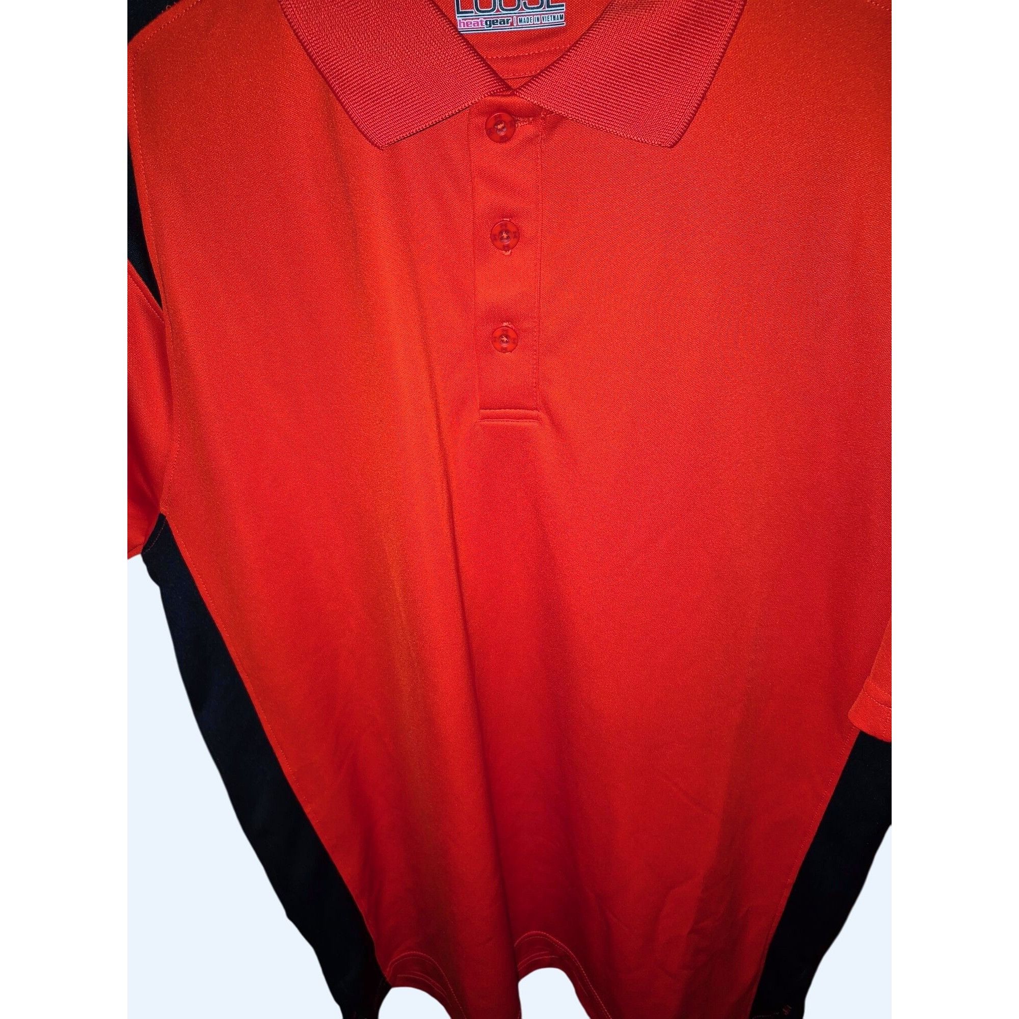 Under Armour Under Armour Mens Loose Fit Polo Shirt Orange & Black Size S Size US S / EU 44-46 / 1 - 4 Thumbnail
