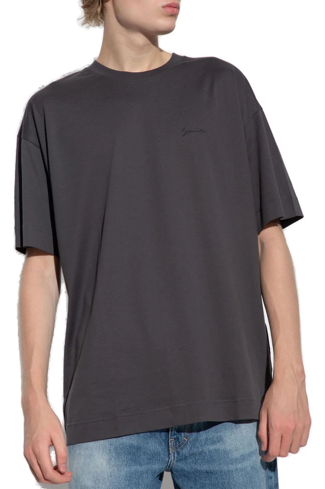 Givenchy o1srvl11e0325 Logo Printed Crewneck T-Shirt in Black Size US S / EU 44-46 / 1 - 2 Thumbnail