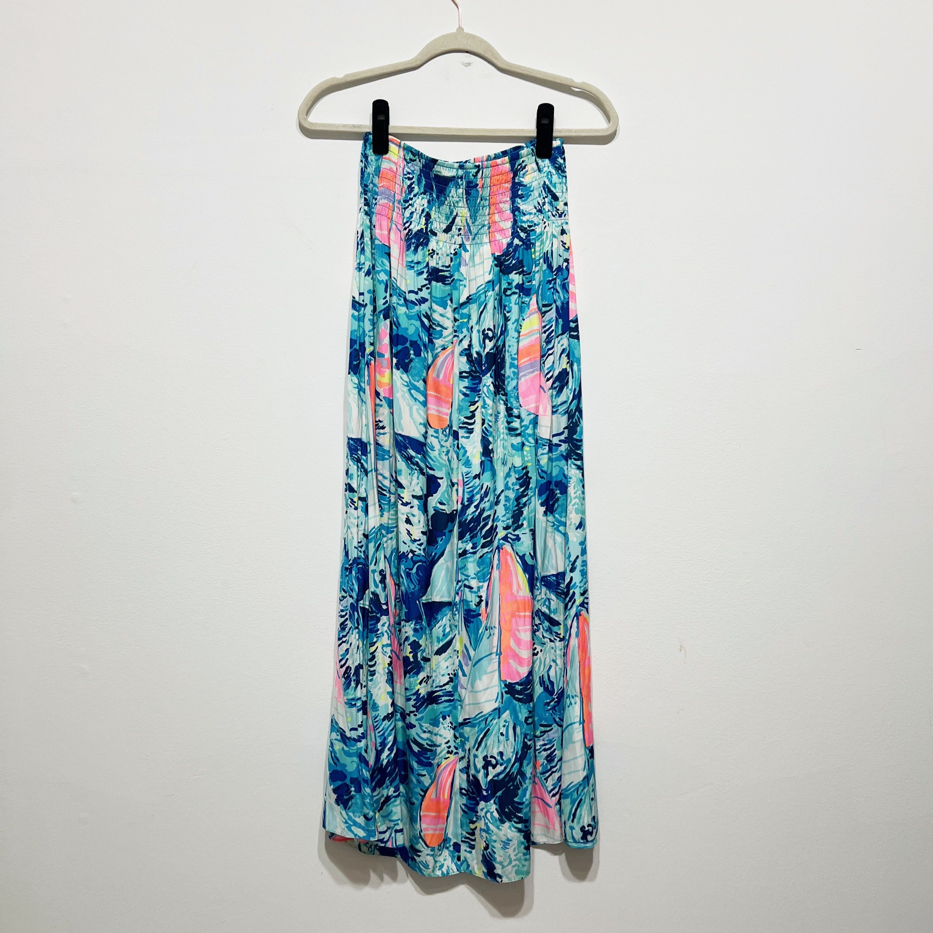 Lilly Pulitzer Lilly Pulitzer Bohdi Hey Bay Bay Sailboat Size 25" / US 0 / IT 36 - 4 Thumbnail