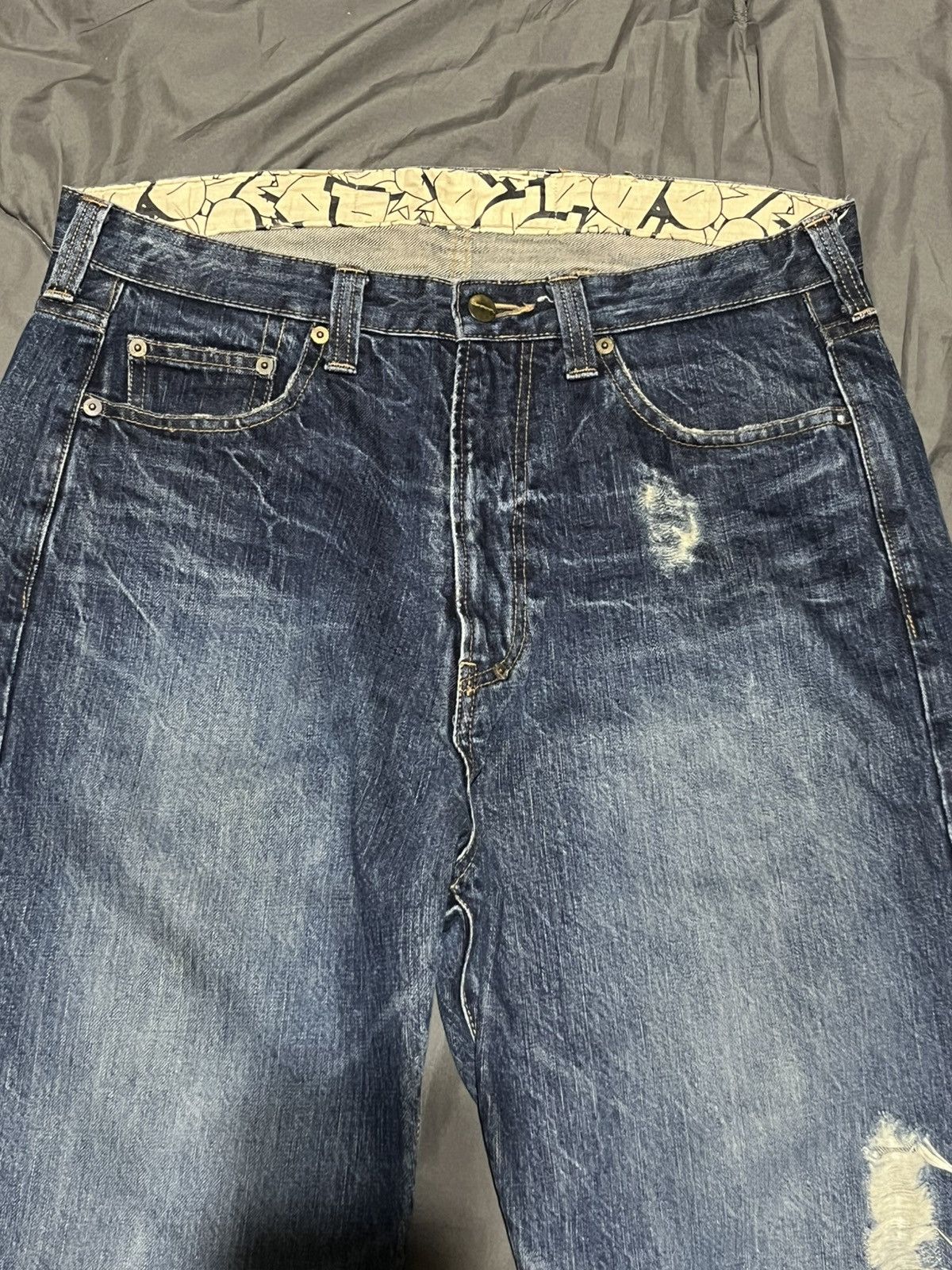 PHENOMENON Distressed PHENOMENON Denim Size US 34 / EU 50 - 5 Thumbnail