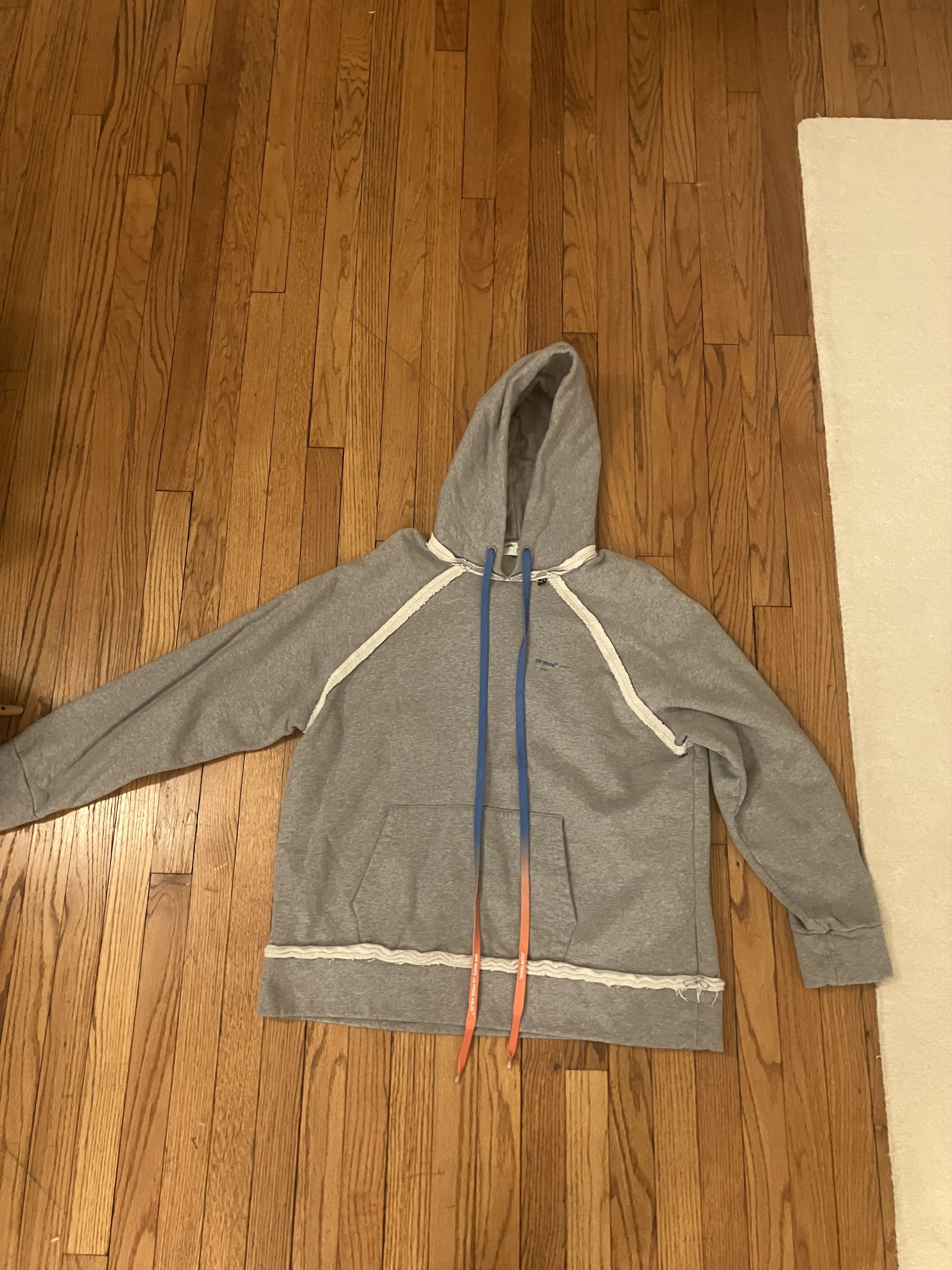 Off-White Off-White gradient arrow hoodie blue/grey Size US S / EU 44-46 / 1 - 8 Thumbnail