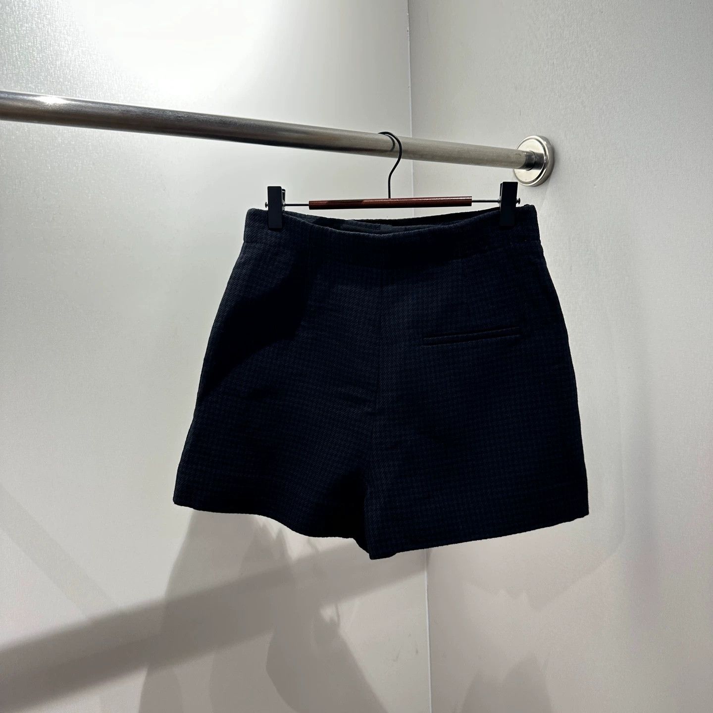 Christian Dior Monsieur Christian Dior apr507 check wool skirt pants 36 Size 26" / US 2 / IT 38 - 2 Thumbnail