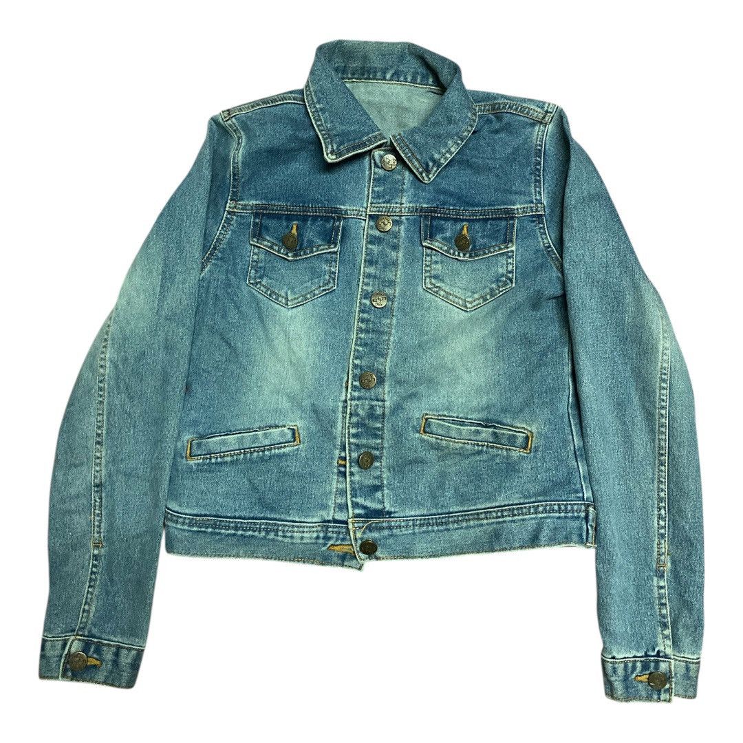 Other Vintage Avant Garde Opium y2k Napoleon Denim Jacket | Grailed