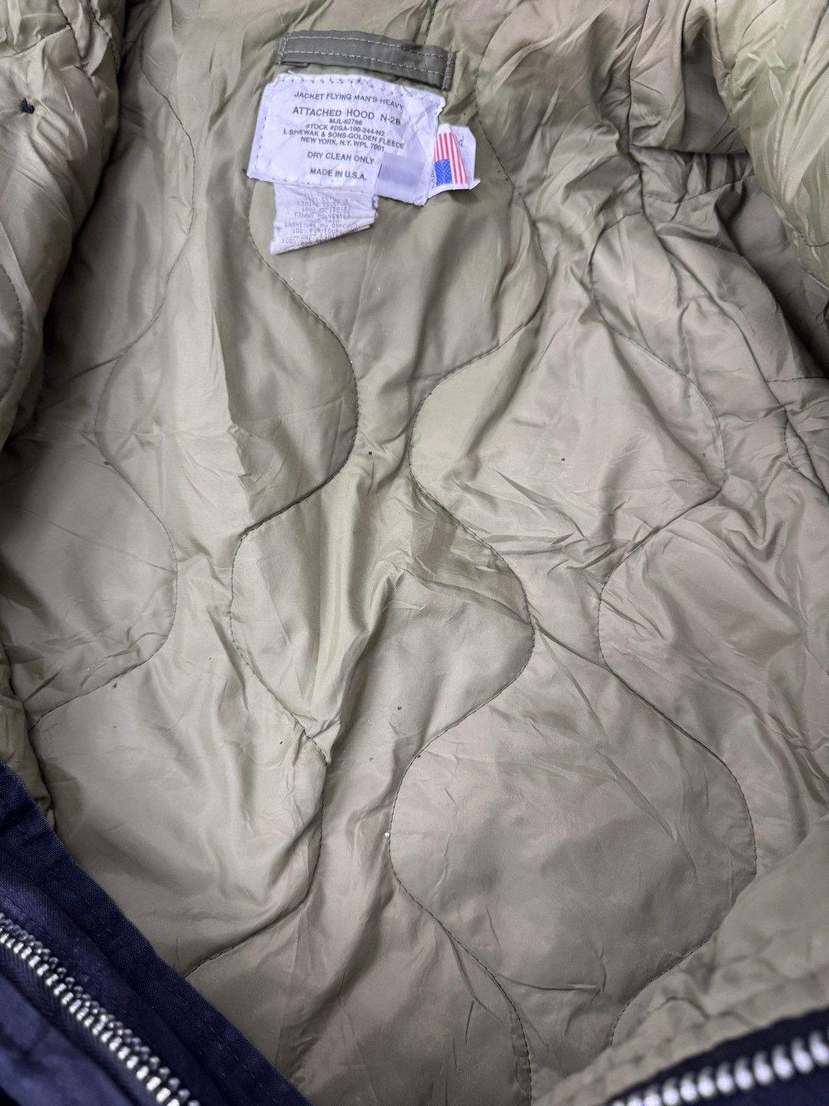 Vintage Vintage 80s N2B Flying Jacket Hooded Made In USA Size US M / EU 48-50 / 2 - 15 Thumbnail