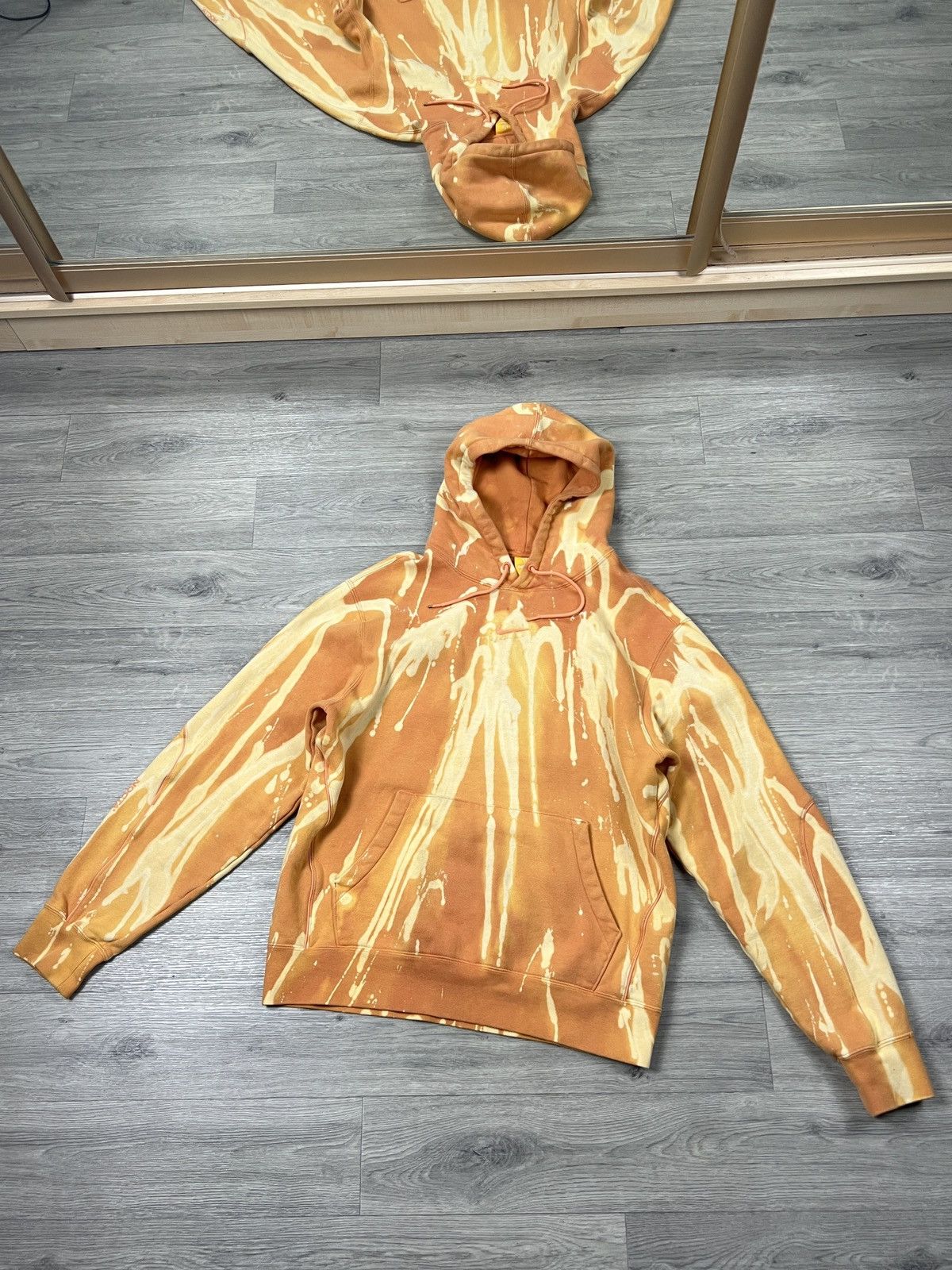 NOCTA × Nike Nike x NOCTA Custom Bleached Tie-Dye Center Swoosh Hoodie Size US M / EU 48-50 / 2 - 3 Thumbnail