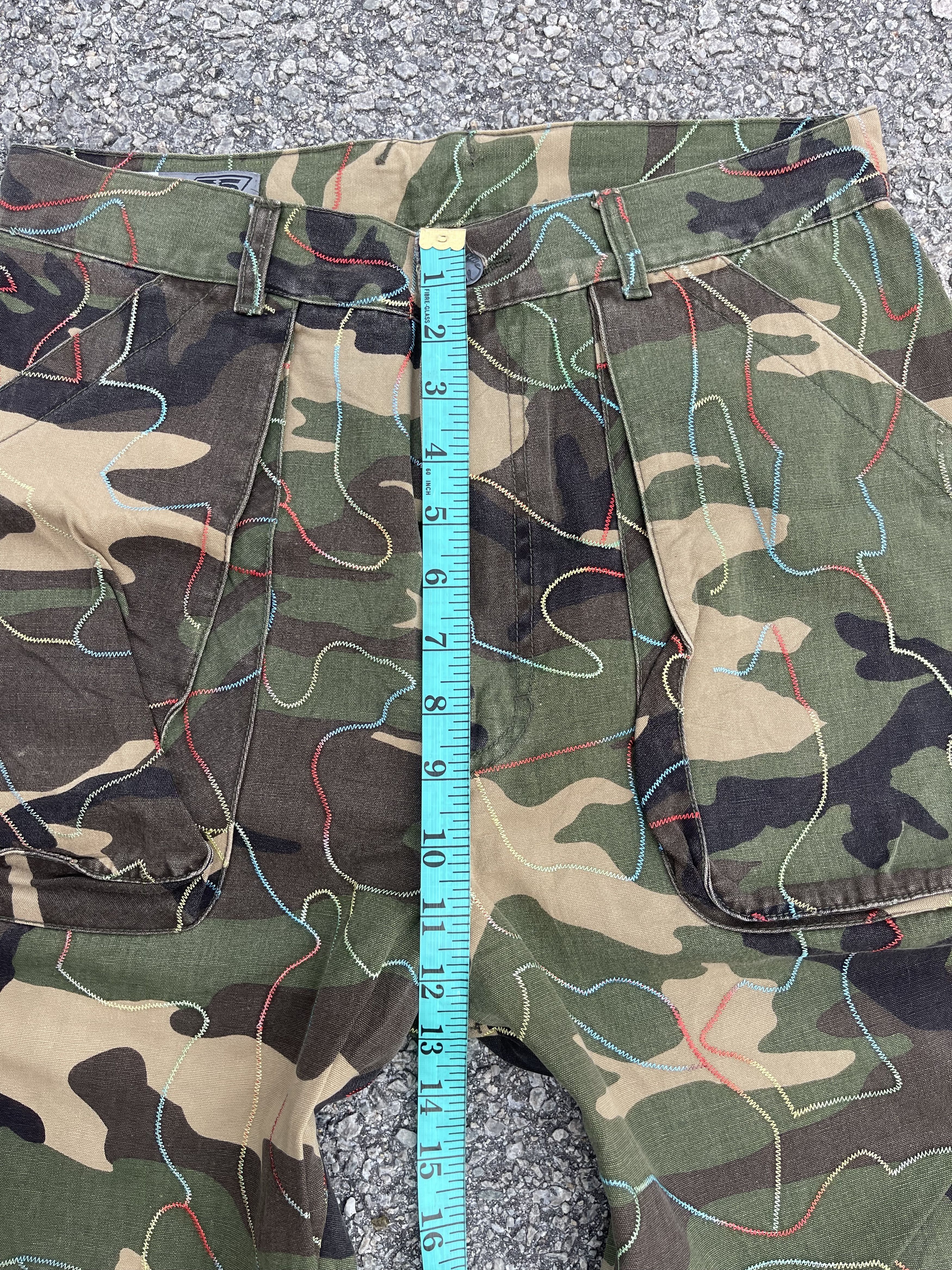 55DSL × Le Grande Bleu (L.G.B.) Army Camouflage Cargo Rainbow Embroidery Stitching Size US 30 / EU 46 - 10 Thumbnail