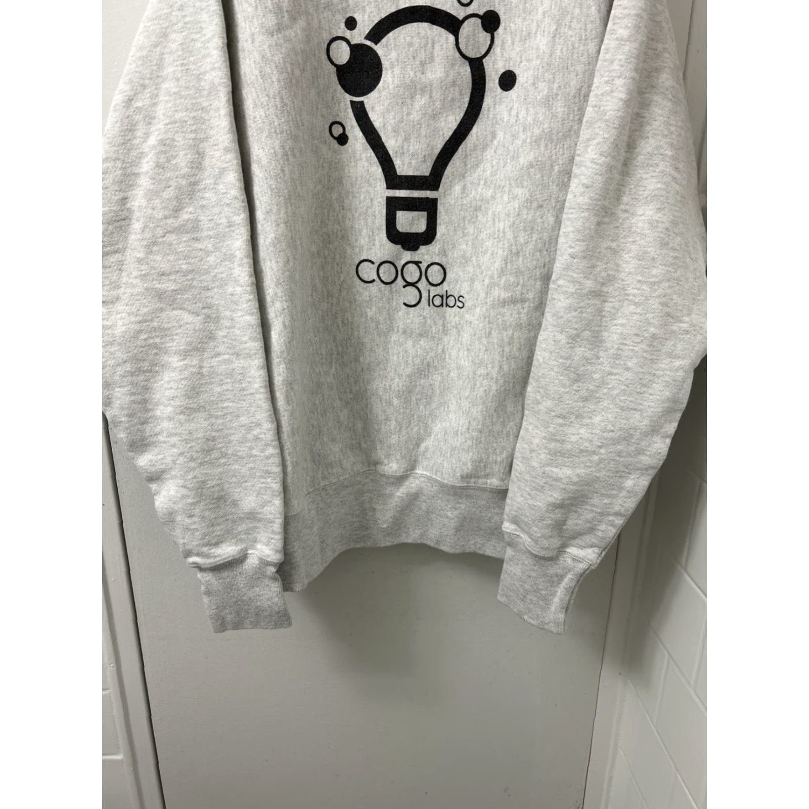 Champion VINTAGE Champion Reverse Weave Sweatshirt Crewneck L Mens Gray Logo Graphic Print Pullover L/S Size US L / EU 52-54 / 3 - 3 Thumbnail