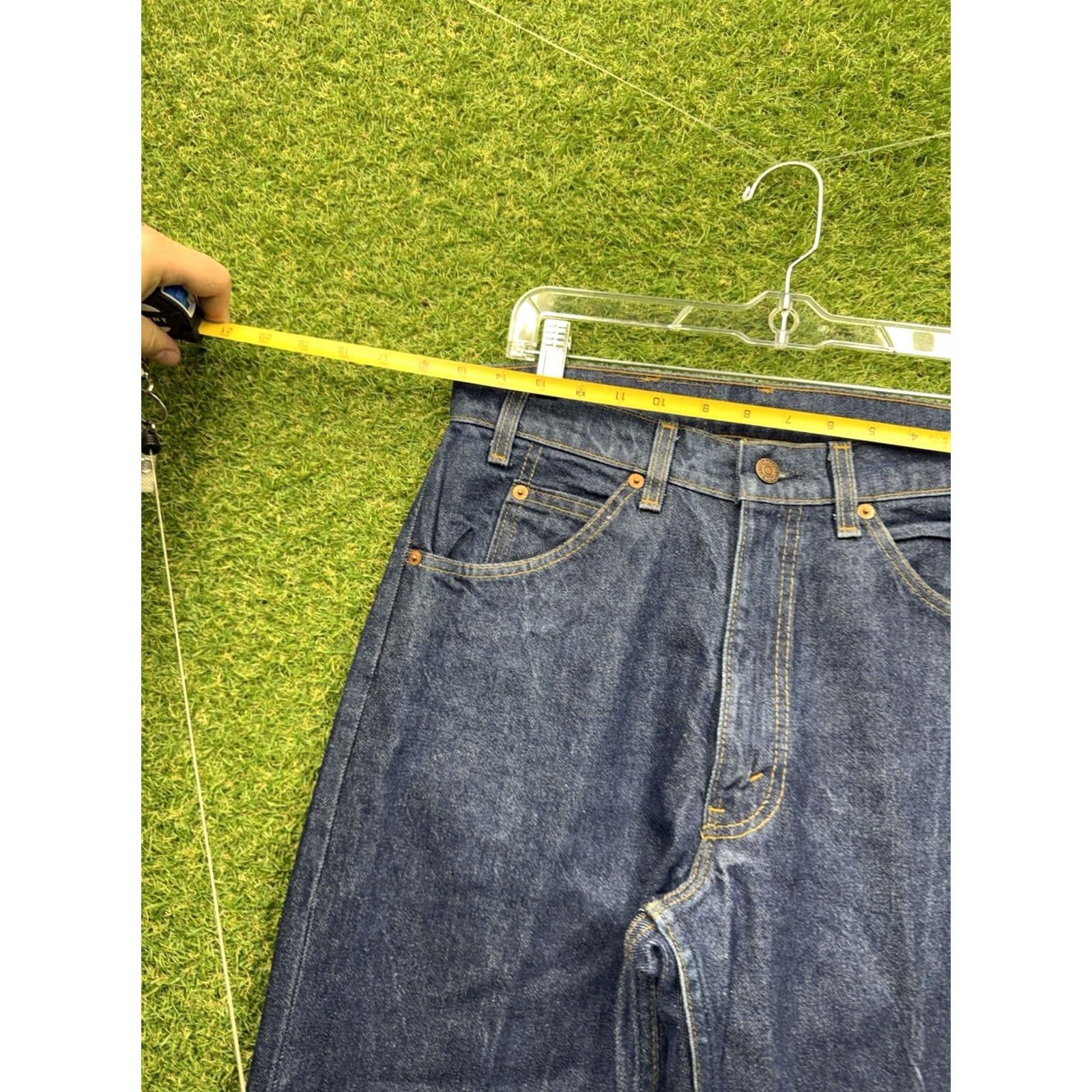 Levi's Levi's 517 Jeans Mens 32x32 Blue Denim Straight Vintage 80s Cowboy Tip Zip Button 5-Pocket USA USA Denim Brand Levi's 517 Mens Regular Size US 32 / EU 48 - 7 Thumbnail