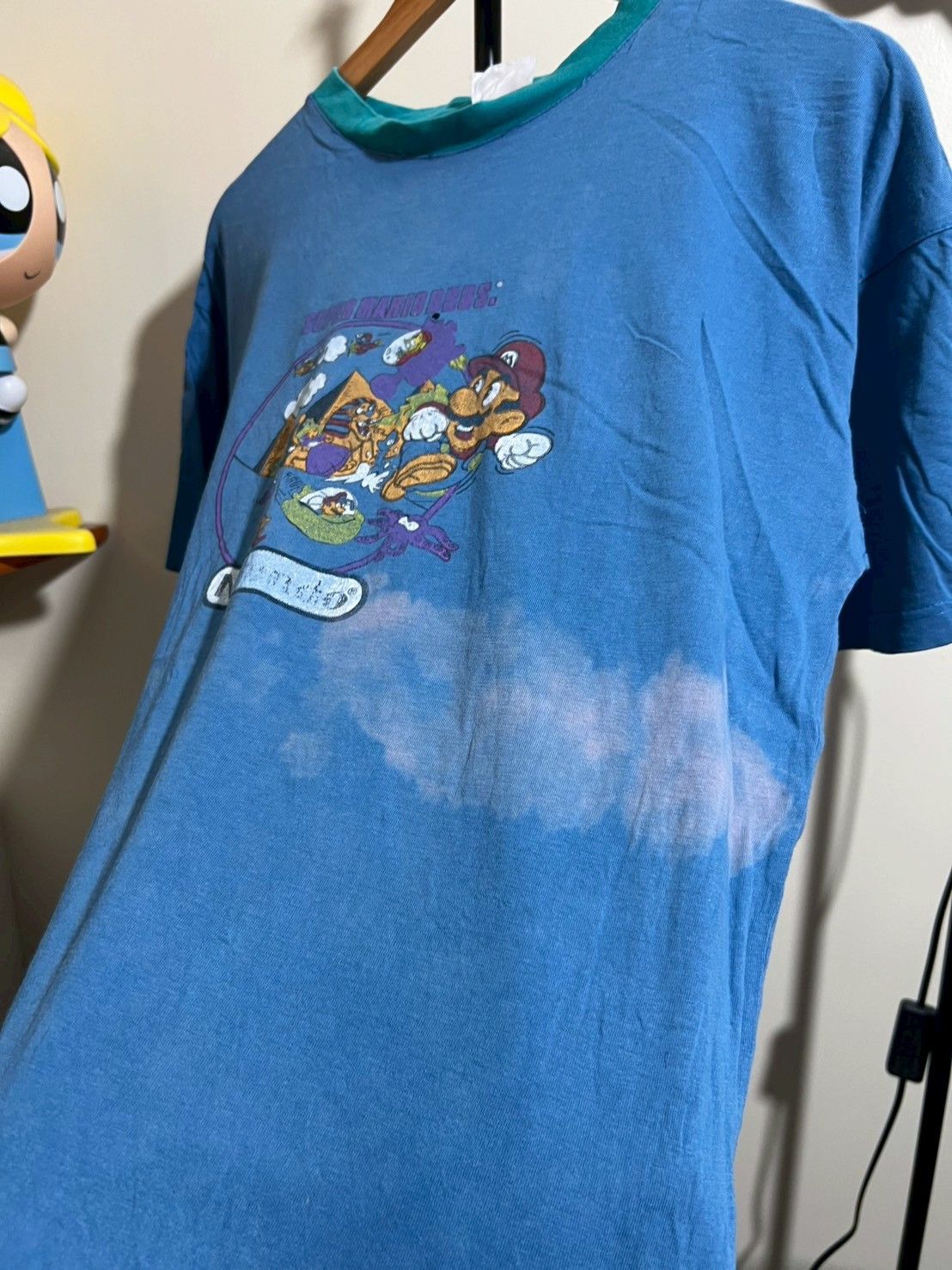 Nintendo × Vintage Vintage 1991's Super Mario Bros Shirt Nintendo bnz03 Size US XS / EU 42 / 0 - 6 Thumbnail