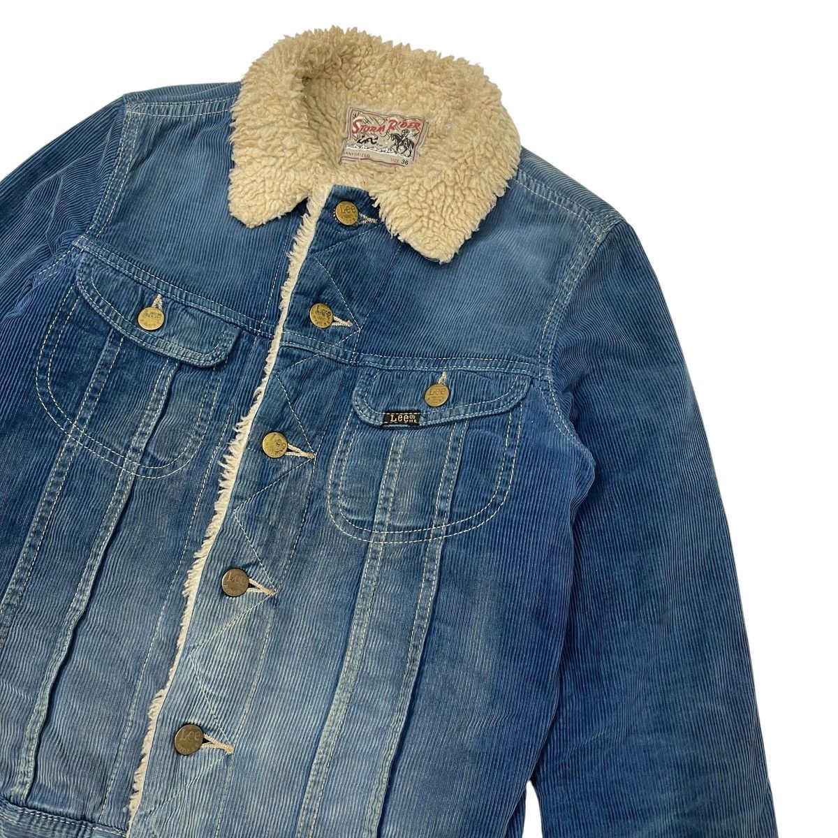 Lee ⚡️Vintage Lee Storm Rider Shearling Jacket Size US XS / EU 42 / 0 - 12 Thumbnail