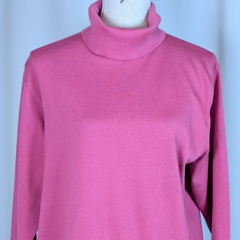 Other Marz Wool Turtleneck Sweater Purple Size 14 Size XL / US 12-14 / IT 48-50 - 11 Thumbnail