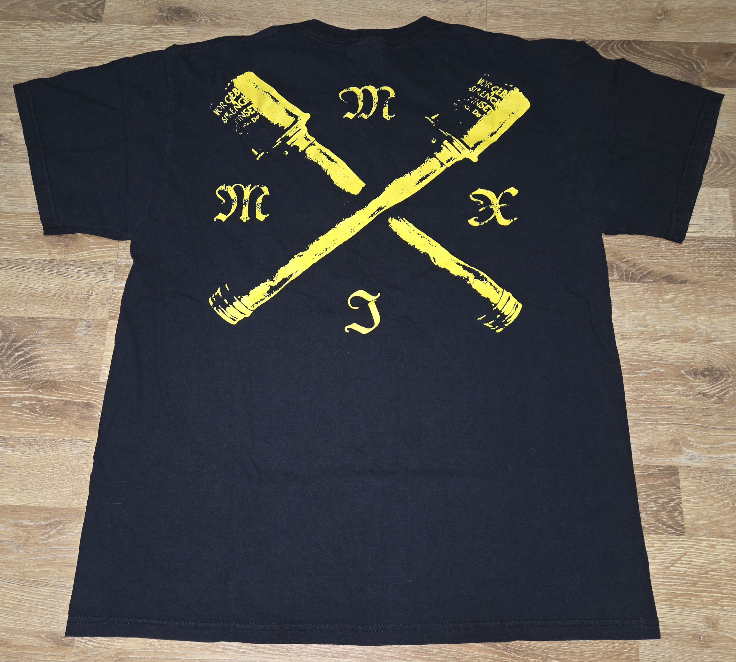Band Tees × Vintage Vintage Black Metal Band Marduk Iron Dawn Album Promo Shirt Size US L / EU 52-54 / 3 - 2 Thumbnail