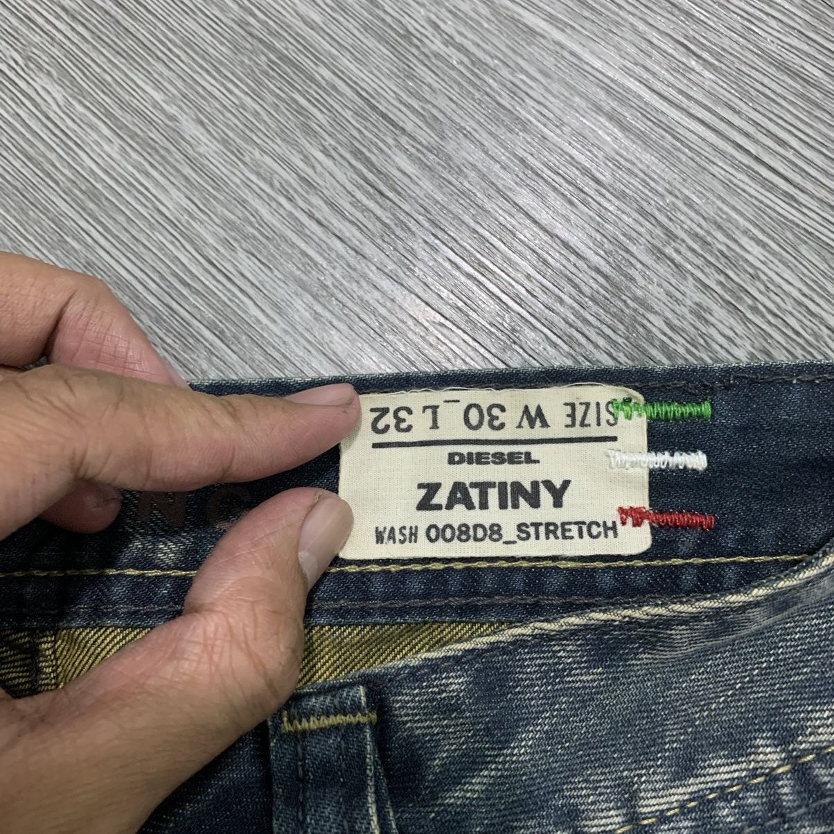 Diesel Diesel Zatiny Distressed Denim Pant Size US 30 / EU 46 - 11 Thumbnail