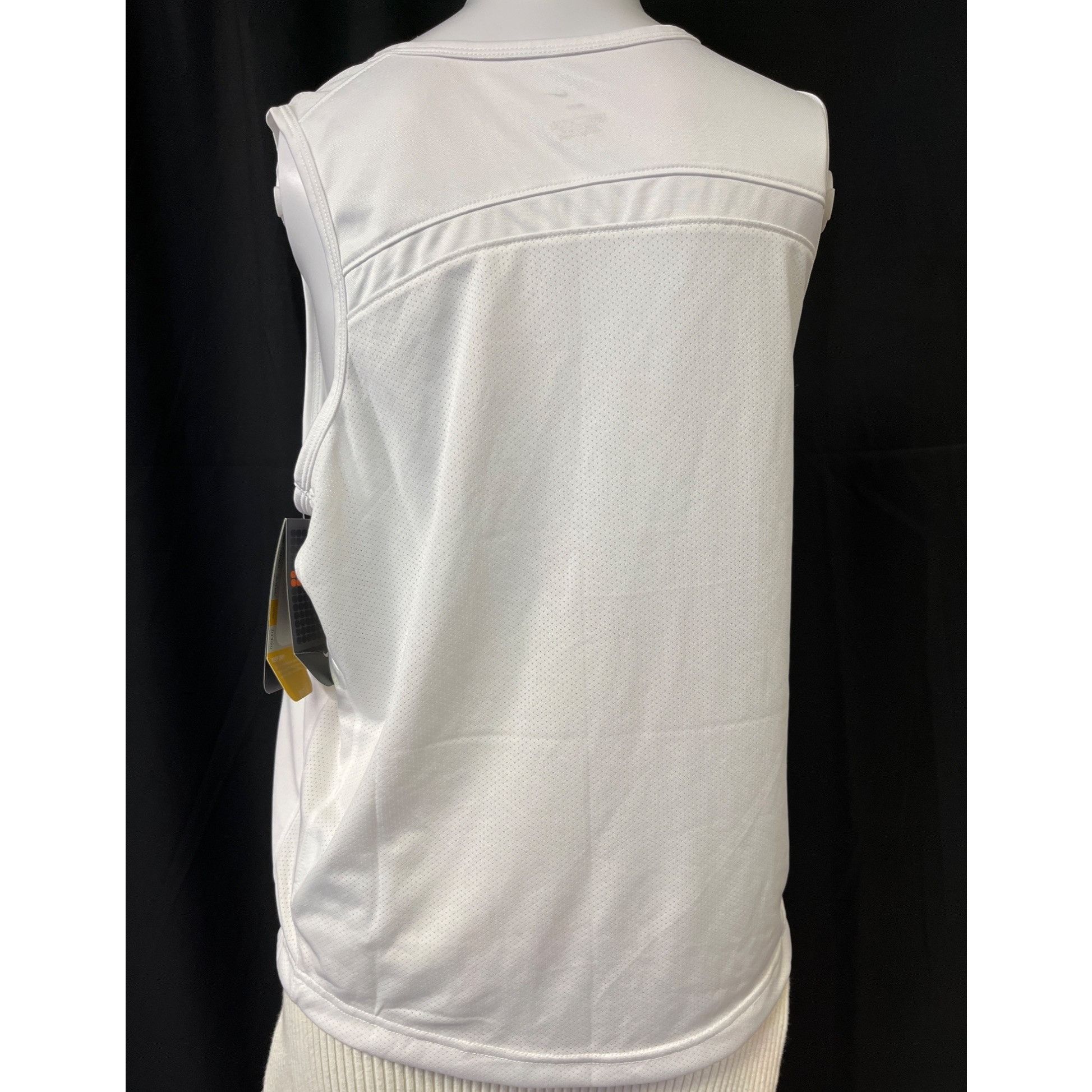 Nike Nike Dri-Fit Women's White Tennis Shirt/Tank Top Sz M SKU 46 Size M / US 6-8 / IT 42-44 - 2 Thumbnail
