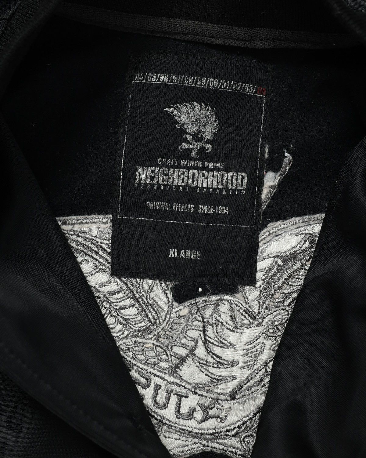 Japanese Brand × Neighborhood × Wtaps NEIGHBORHOOD cross embroidery jacket Size US L / EU 52-54 / 3 - 3 Thumbnail