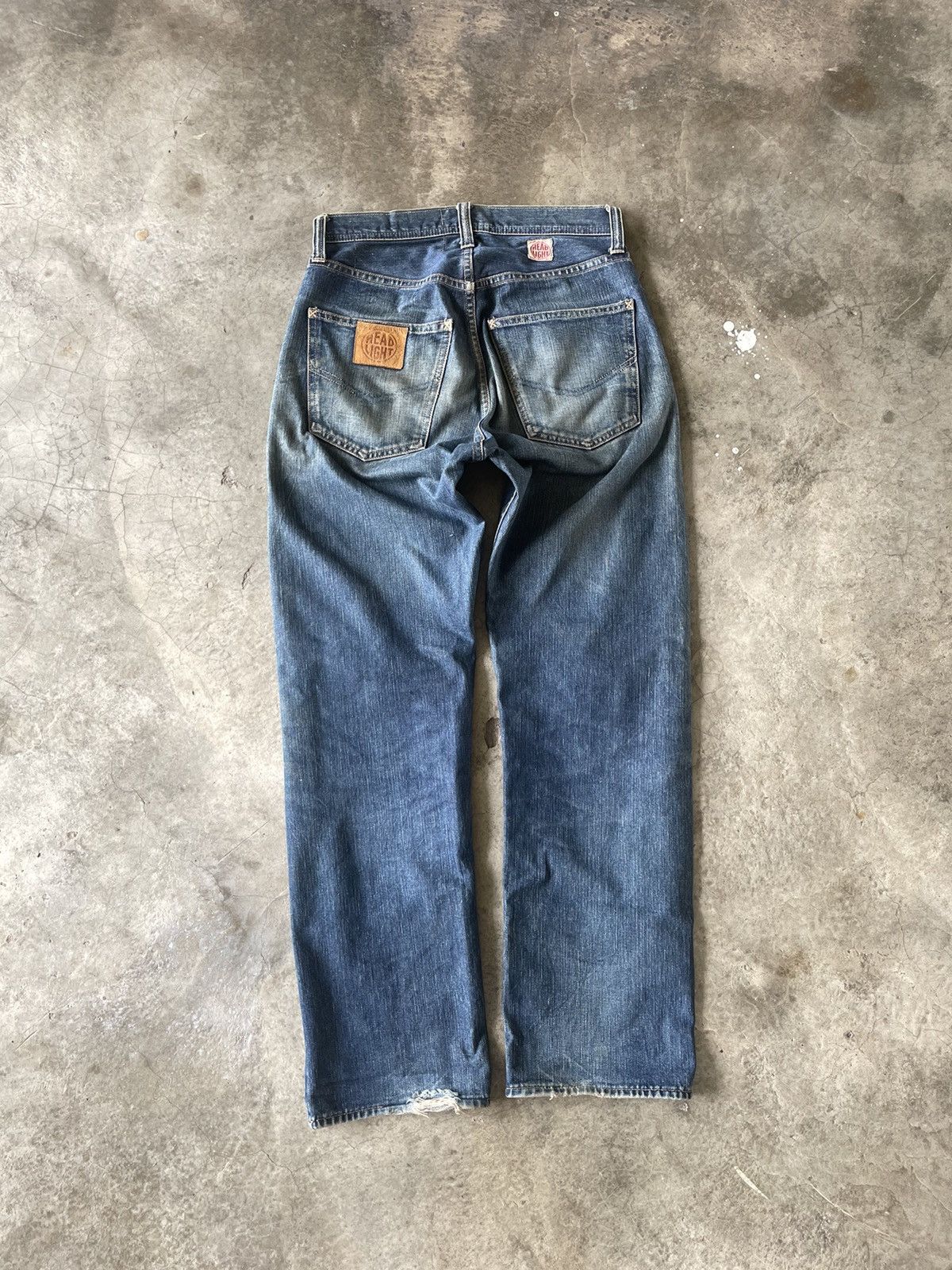 Levi's Vintage Clothing Vintage Head Light Railways Brand Selvedge Denim Size US 30 / EU 46 - 9 Thumbnail