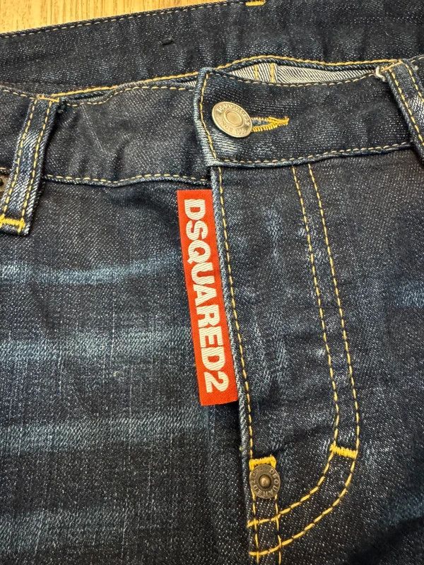 Dsquared2 Dsquared2 Cool Girl Cropped Jeans Big Logo size 40 Navy New Size 28" / US 6 / IT 42 - 7 Thumbnail