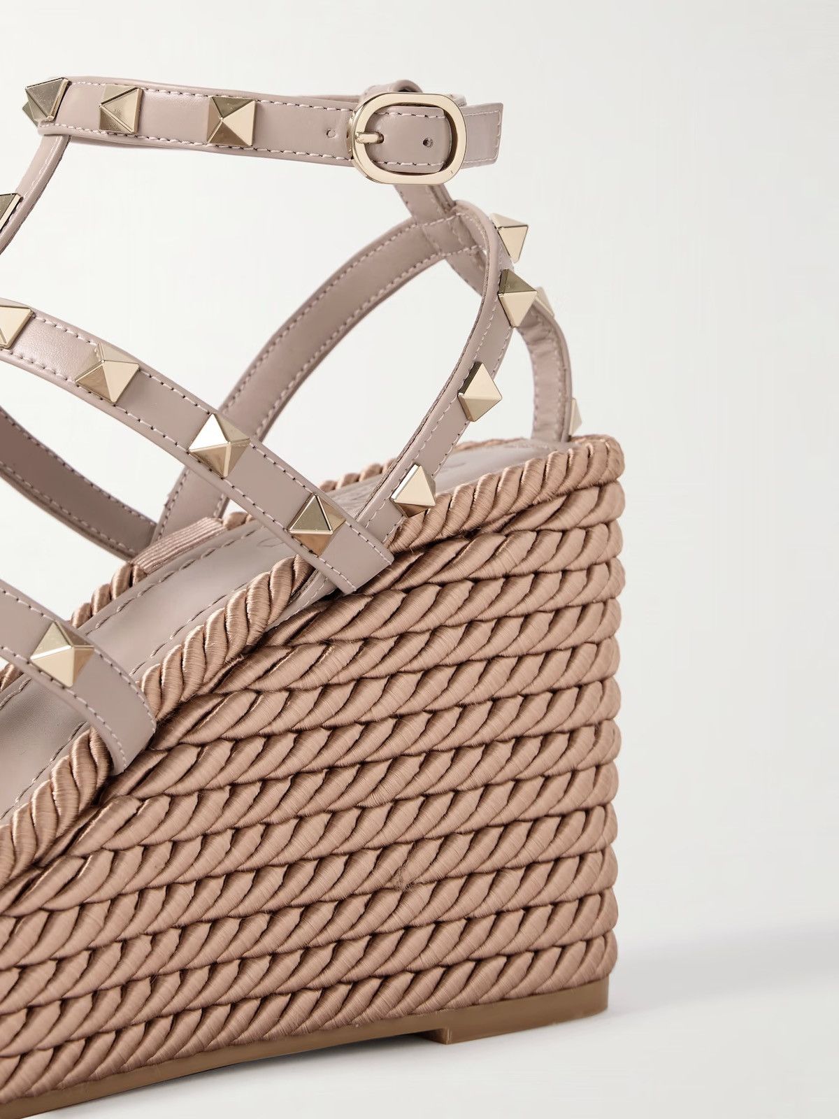 Valentino Valentino Garavani Rockstud wedges Size US 8 / IT 38 - 3 Thumbnail