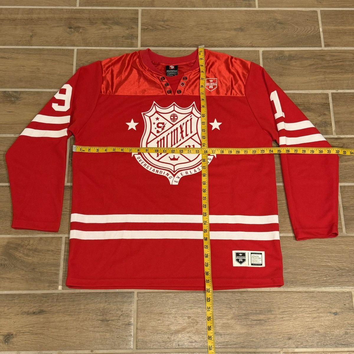 Southpole × Vintage Vintage Southpole MCMXCI 1991 Hockey Jersey Athletic Size US XL / EU 56 / 4 - 8 Thumbnail
