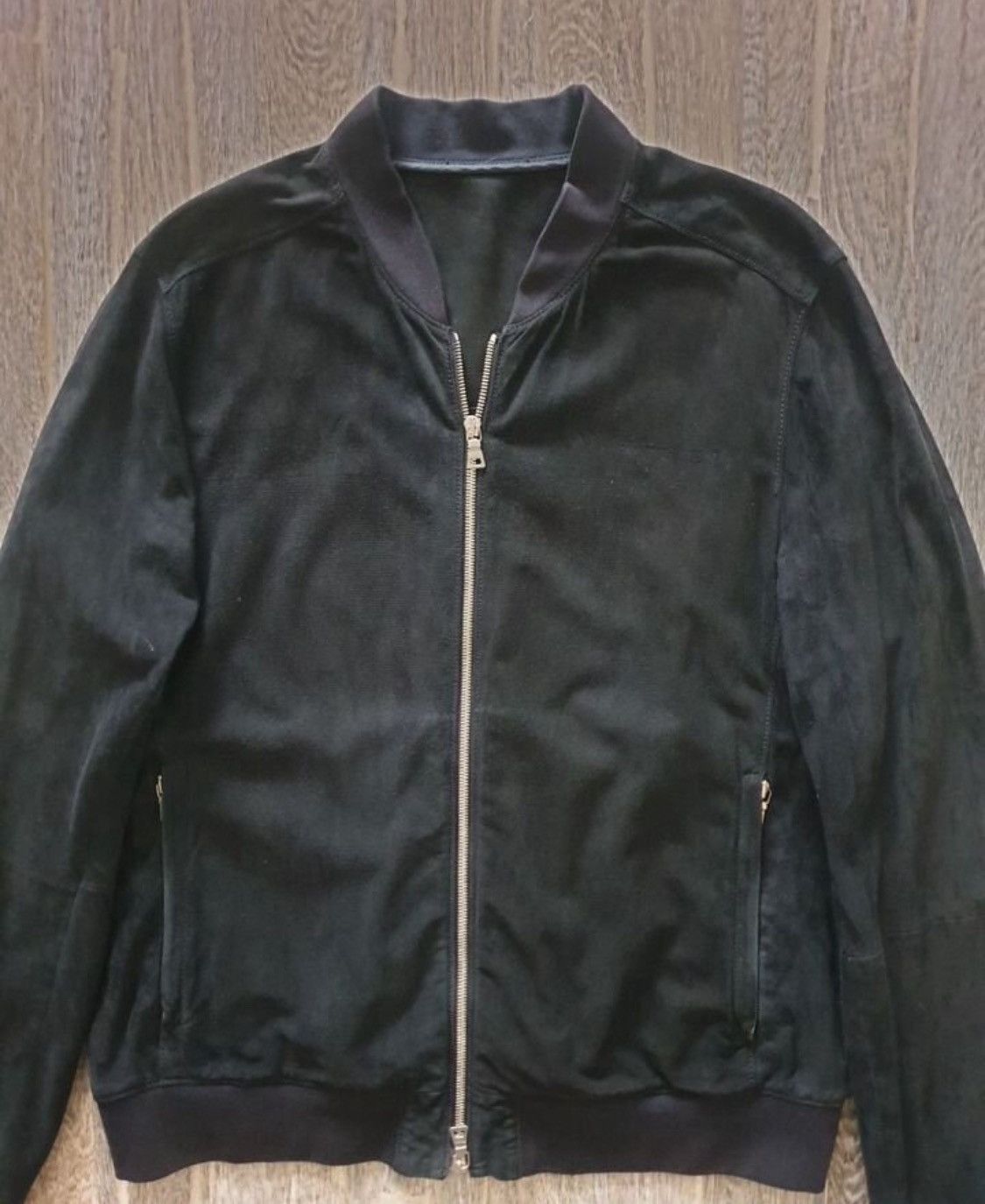 Prada Prada Leather Suede Bomber Jacket Size US L / EU 52-54 / 3 - 3 Thumbnail