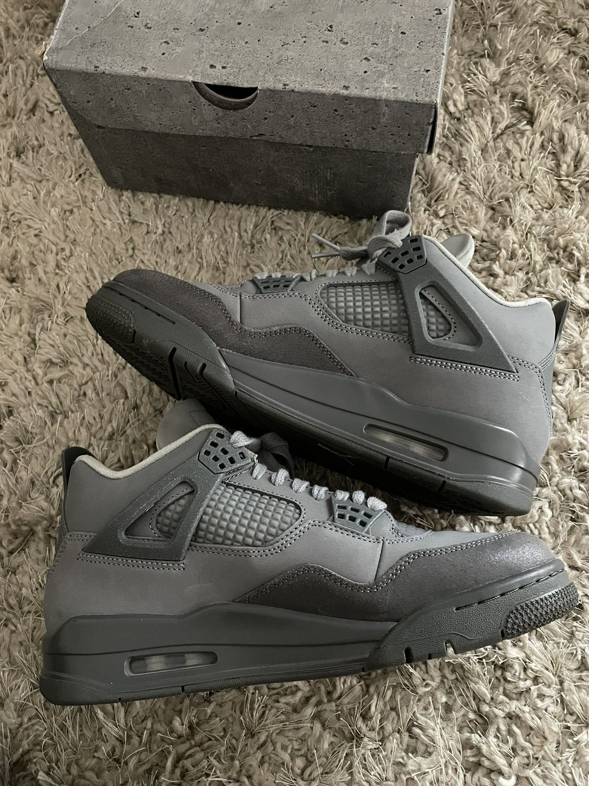 Jordan Brand Jordan 4 Wet Cement Size US 8.5 / EU 41-42 - 3 Thumbnail