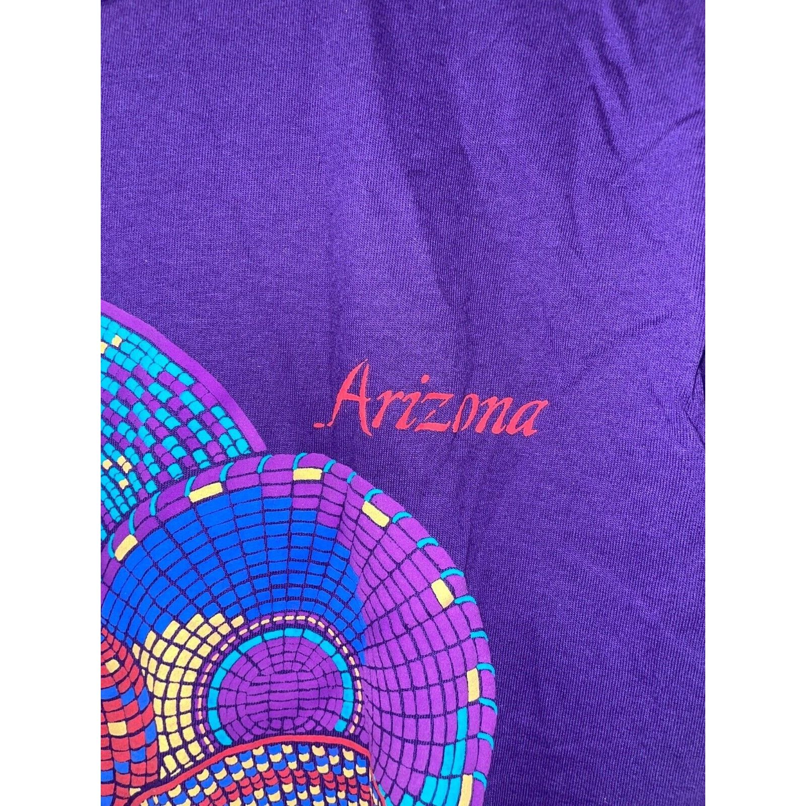 Jerzees Vintage Arizona Native Shirt Tee 90s Southwest Basket M Size US M / EU 48-50 / 2 - 6 Thumbnail