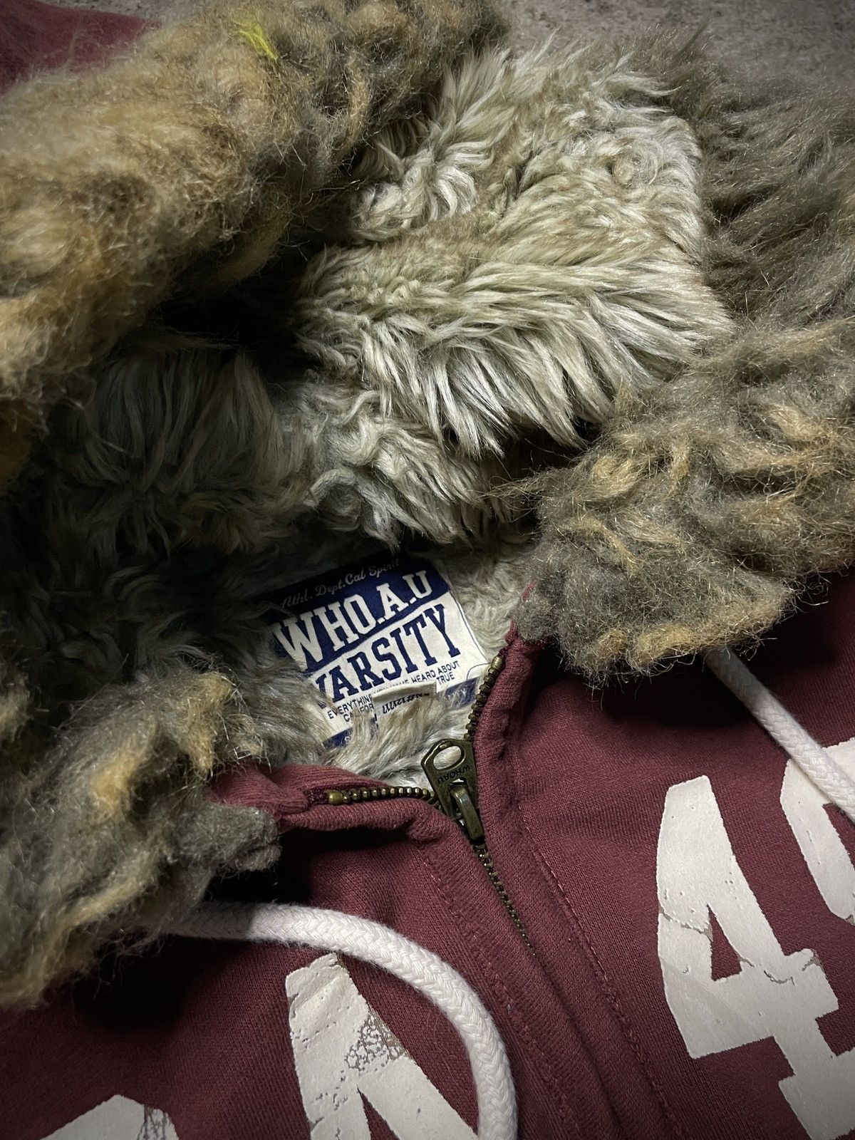Who A.U. 2000’s WHO.A.U - Fur Hoodie Size US M / EU 48-50 / 2 - 13 Thumbnail