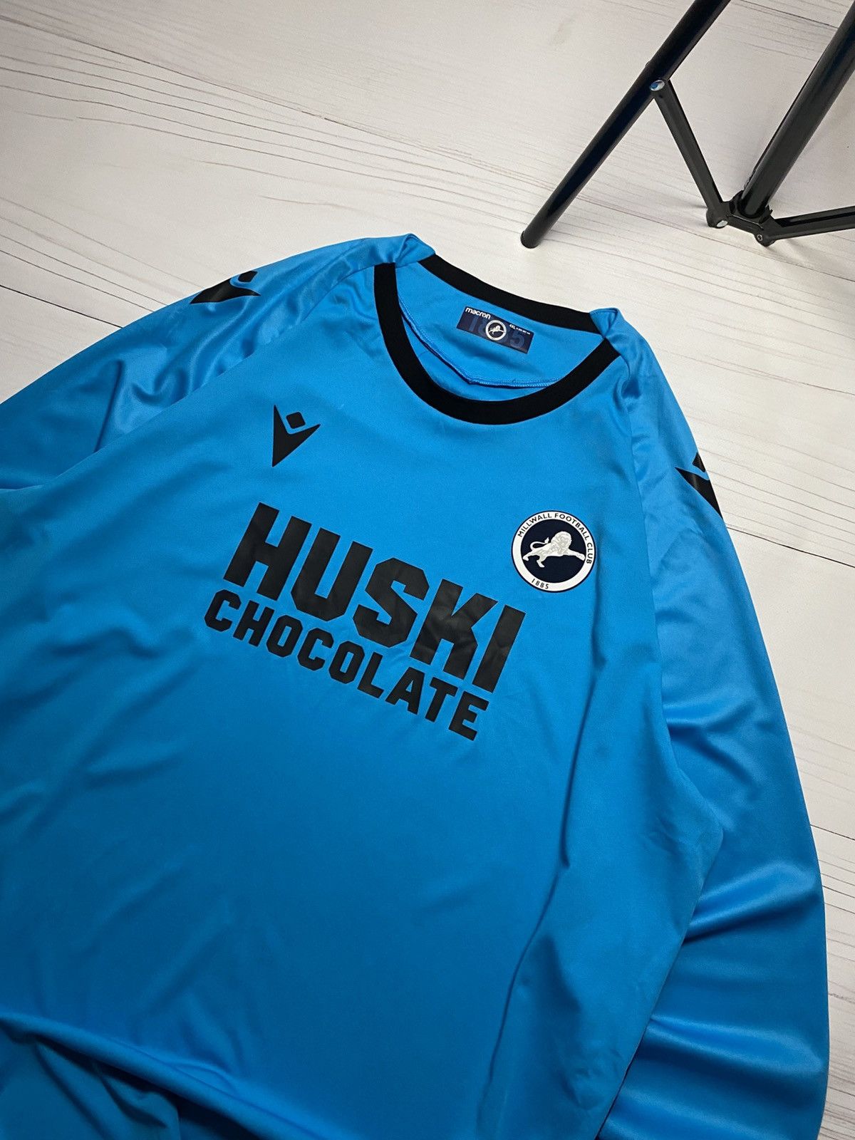 Macron Macron Millwall FC 2021/22 third soccer longsleeve jersey Size US XXL / EU 58 / 5 - 5 Thumbnail