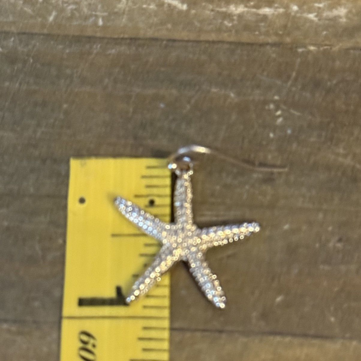 Other Gold tone textured starfish dangle earrings Size ONE SIZE - 4 Thumbnail