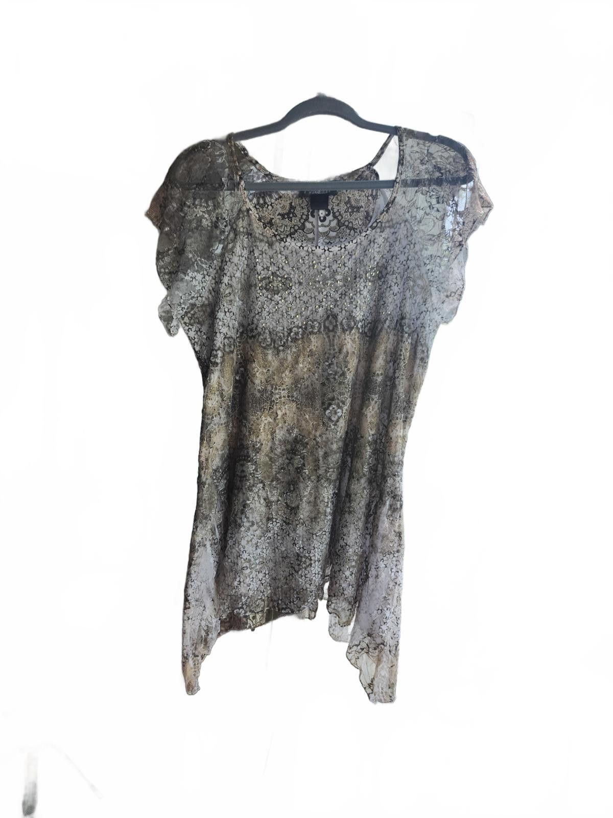 Designer Frazzled top Size M / US 6-8 / IT 42-44 - 1 Thumbnail