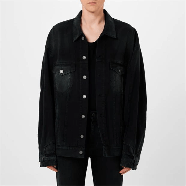 Balenciaga Deconstructed Denim Jacket Size US M / EU 48-50 / 2 - 5 Thumbnail
