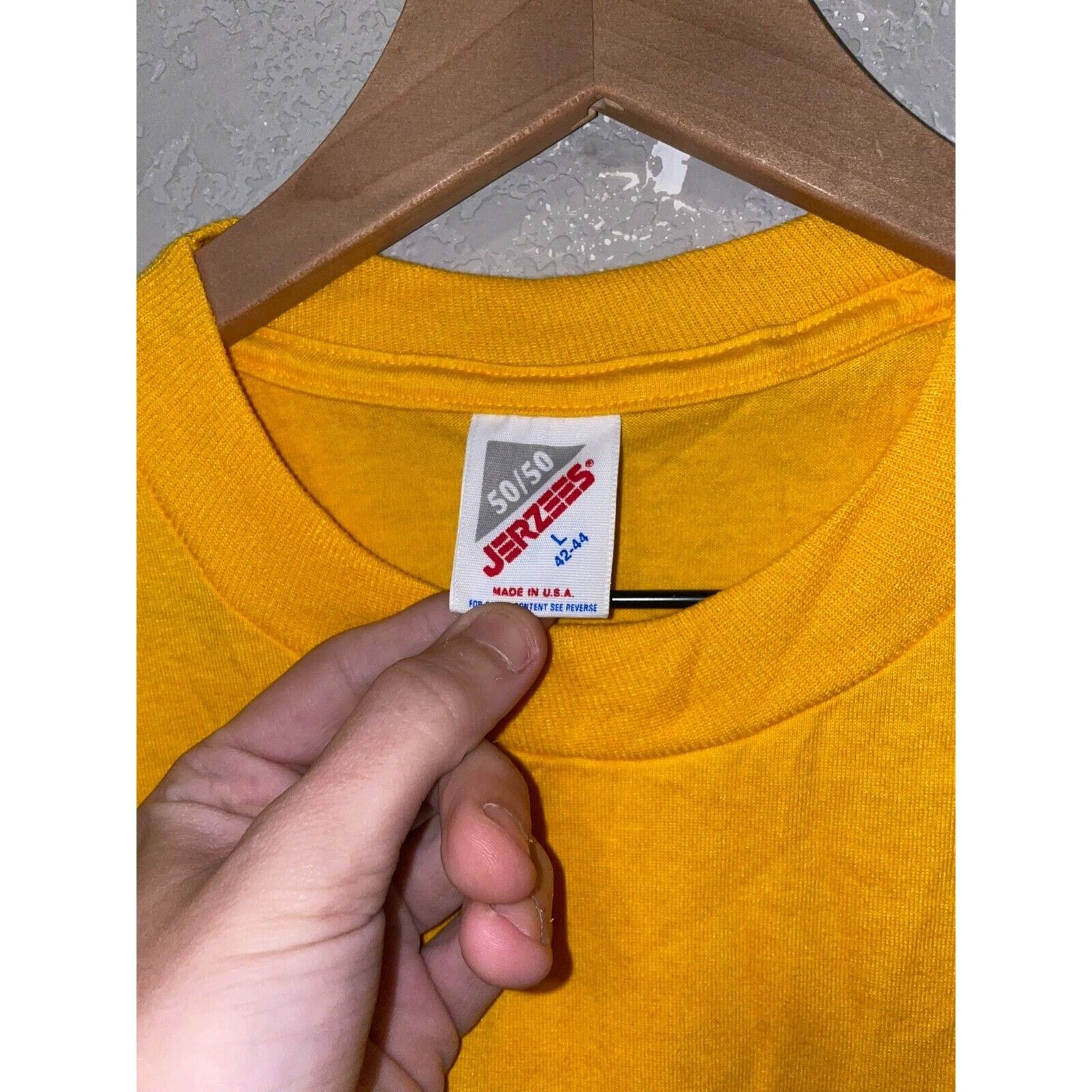 Jerzees Vintage Rod Marshall Shirt Candidate #28 Shirt Large 90s Size US L / EU 52-54 / 3 - 7 Thumbnail