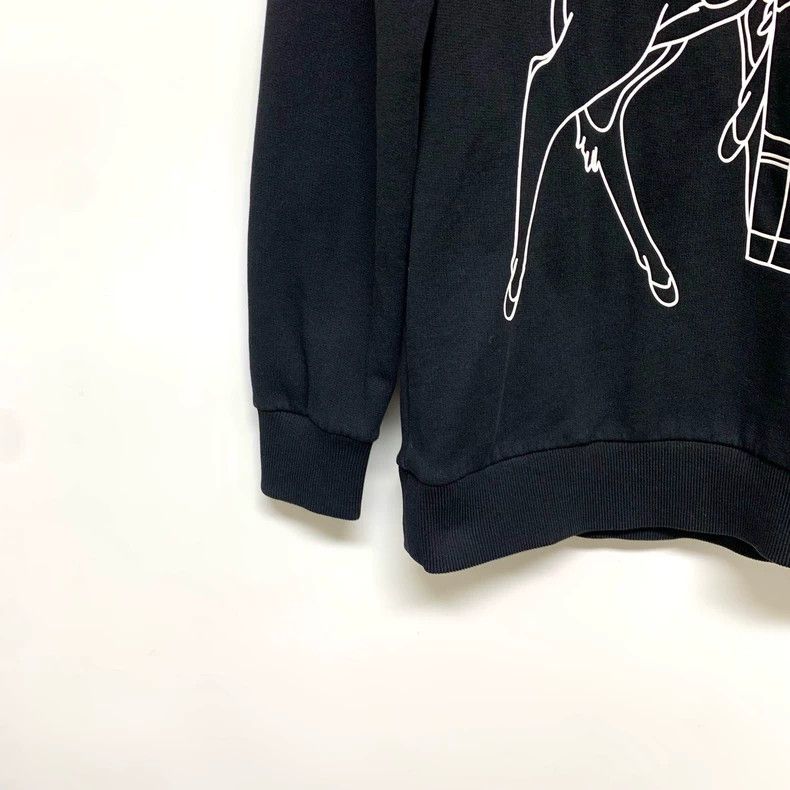 Givenchy Givenchy Classic Deer Sketch Hoodie 2506-Nextarrow Size US XS / EU 42 / 0 - 5 Thumbnail