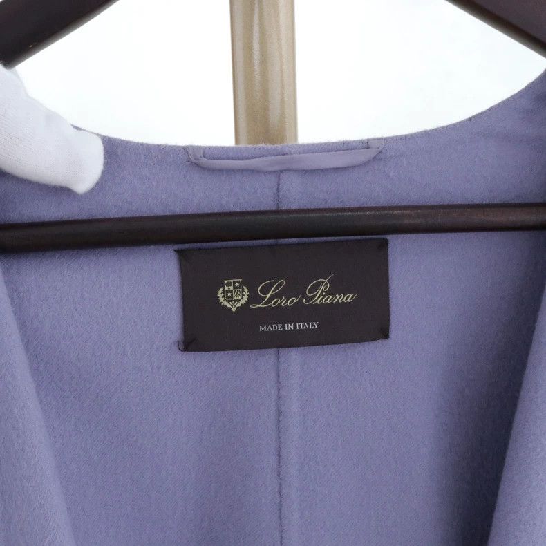 Loro Piana LORO PIANA Women's overcoat, 100% cashmere Size M / US 6-8 / IT 42-44 - 8 Thumbnail