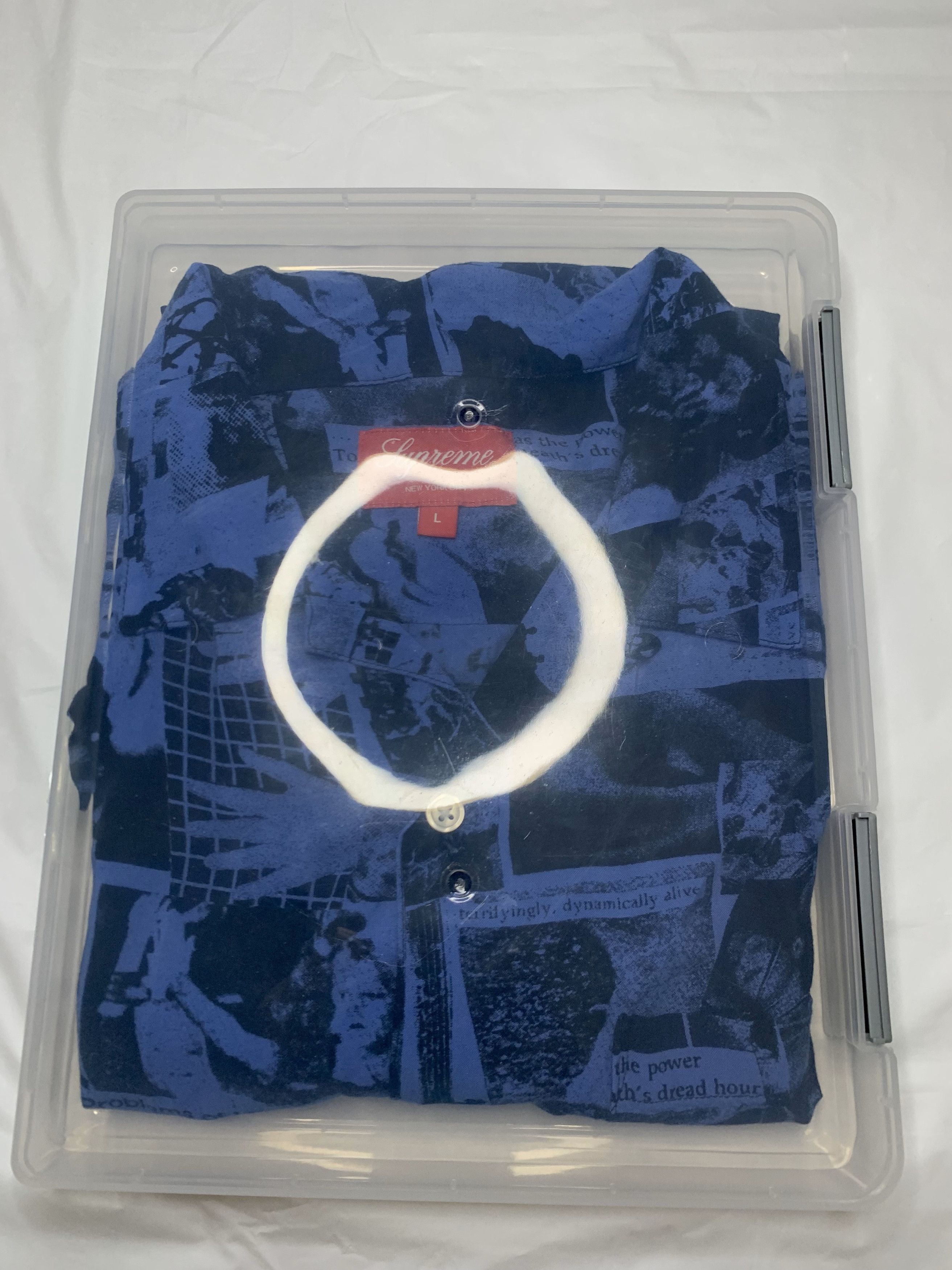 Supreme Supreme SS18 Vibrations Shirt (L) Size US L / EU 52-54 / 3 - 12 Thumbnail