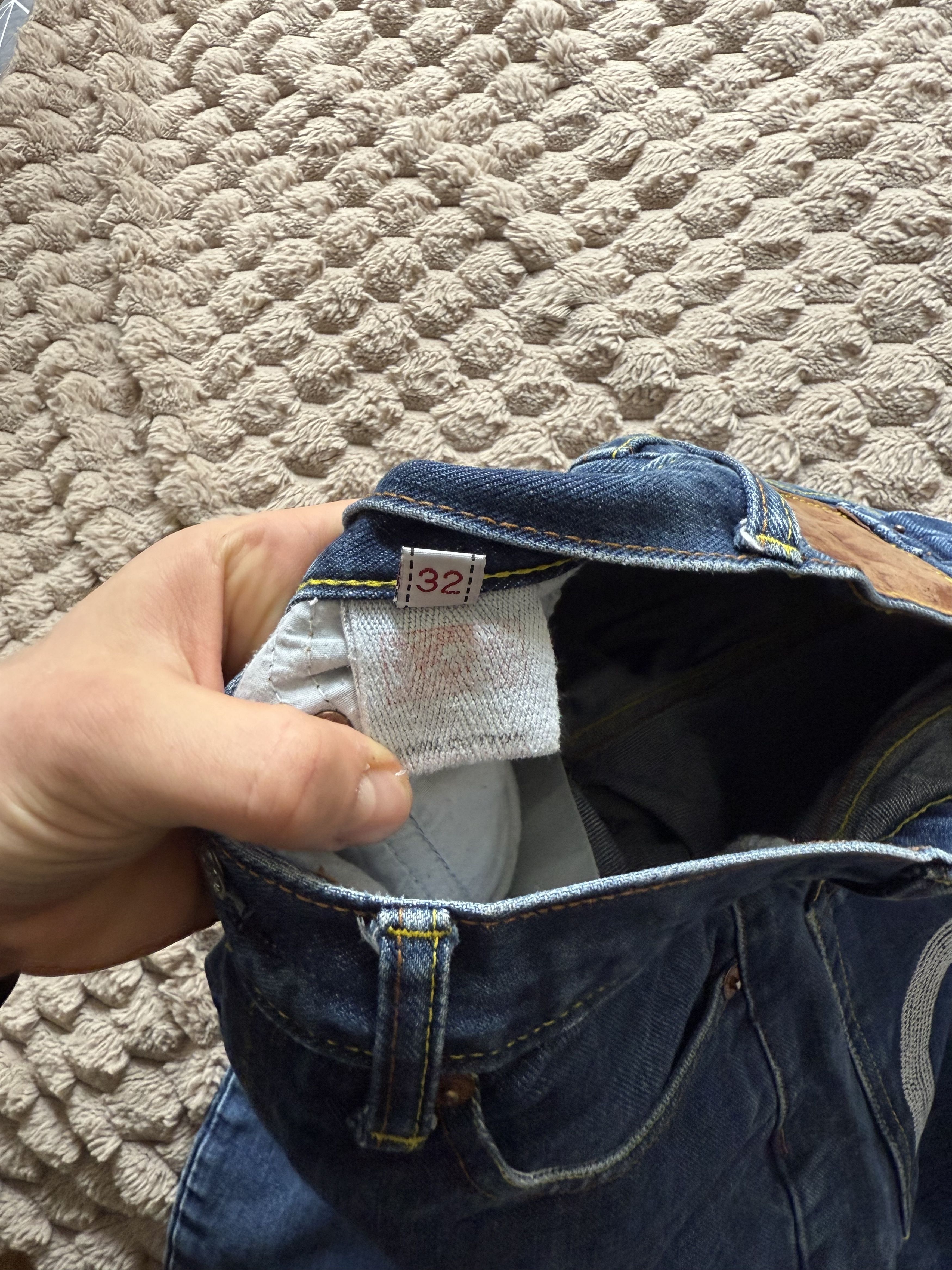 Evisu Evisu Seagull Logo Jeans Vintage Japanese Denim W32 Size 32" / US 10 / IT 46 - 7 Thumbnail