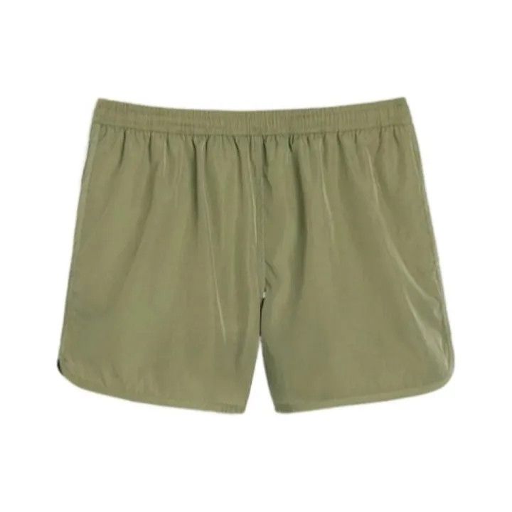 AMI AMIPARIS Men's Plain Green Swim Trunks 0079 Size US 32 / EU 48 - 1 Thumbnail