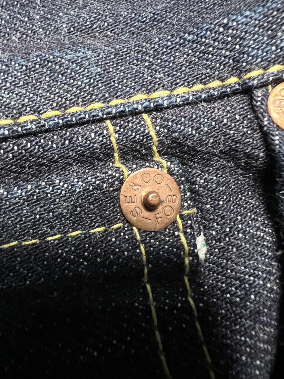 FOB Factory FOB Factory F161 Jeans Size US 32 / EU 48 - 4 Thumbnail