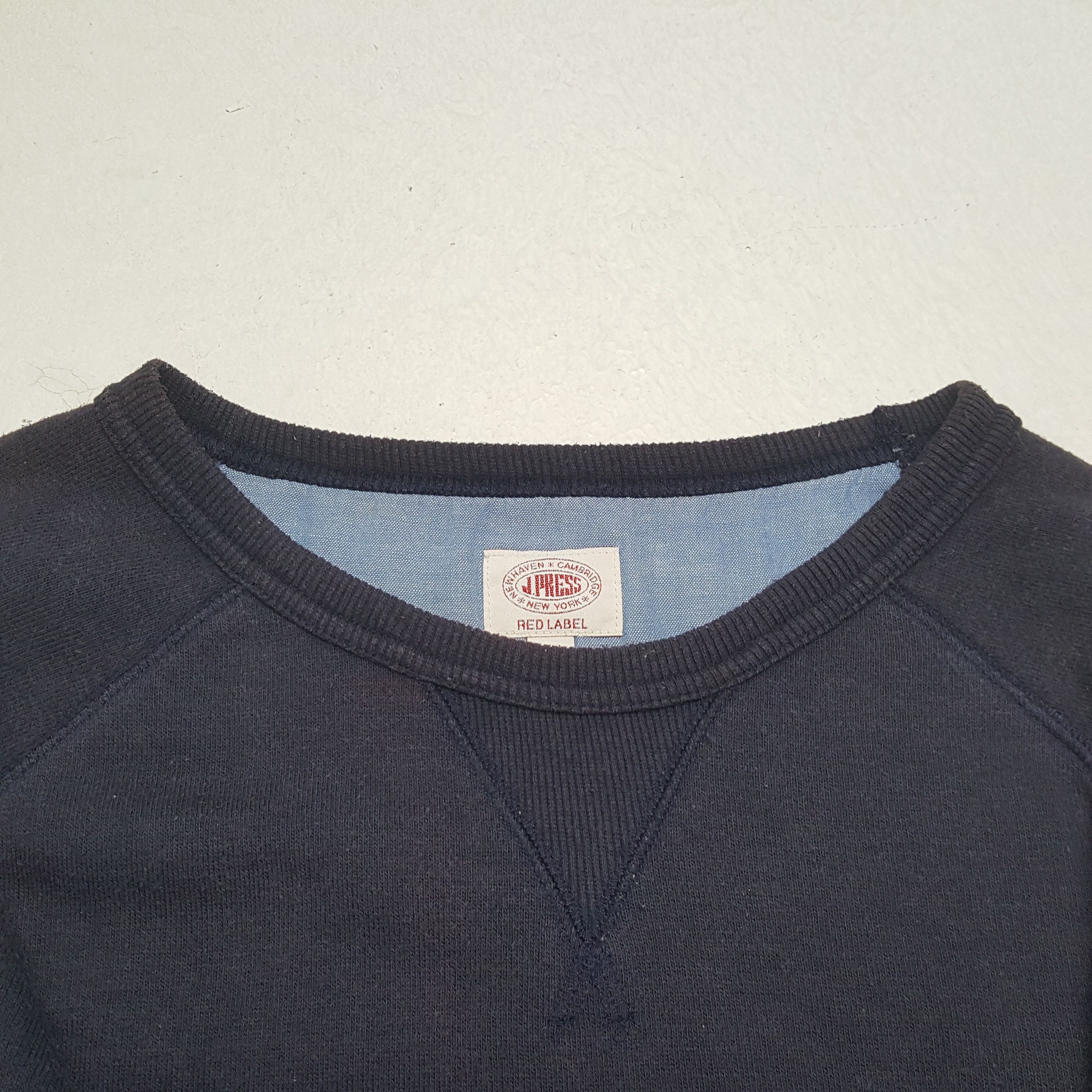 J. Press × Japanese Brand × Vintage Vintage J.PRESS RED LABEL Japanese Fashion Brand Sweatshirt Size US M / EU 48-50 / 2 - 4 Thumbnail