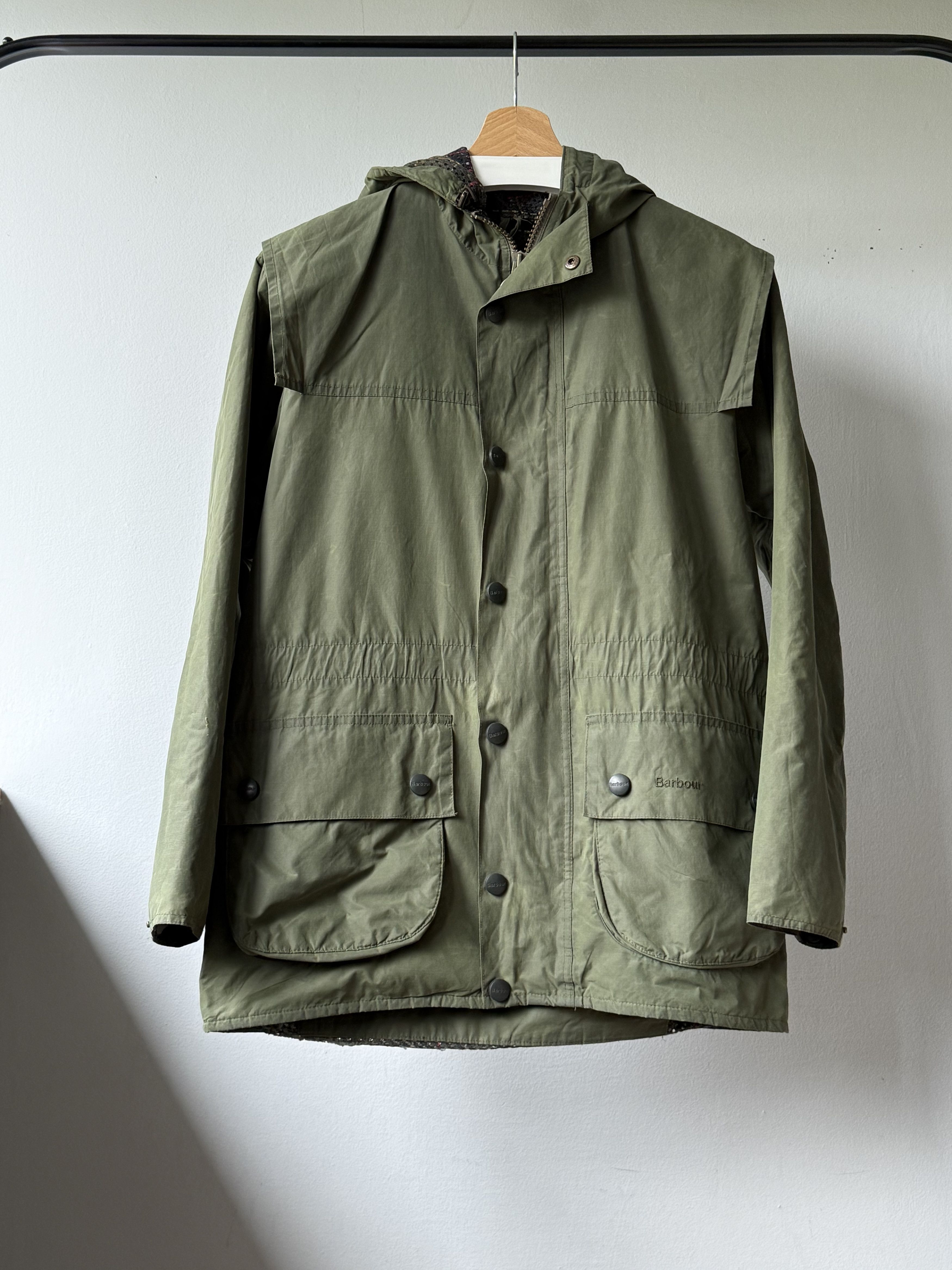 Barbour Barbour T80 Durham Stowaway Classic Breathables Hood Jacket Size US XS / EU 42 / 0 - 1 Thumbnail