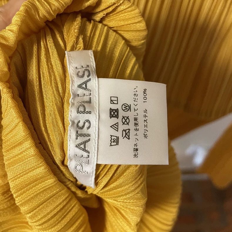 Issey Miyake Issey Miyake Yellow dress Size L / US 10 / IT 46 - 7 Thumbnail
