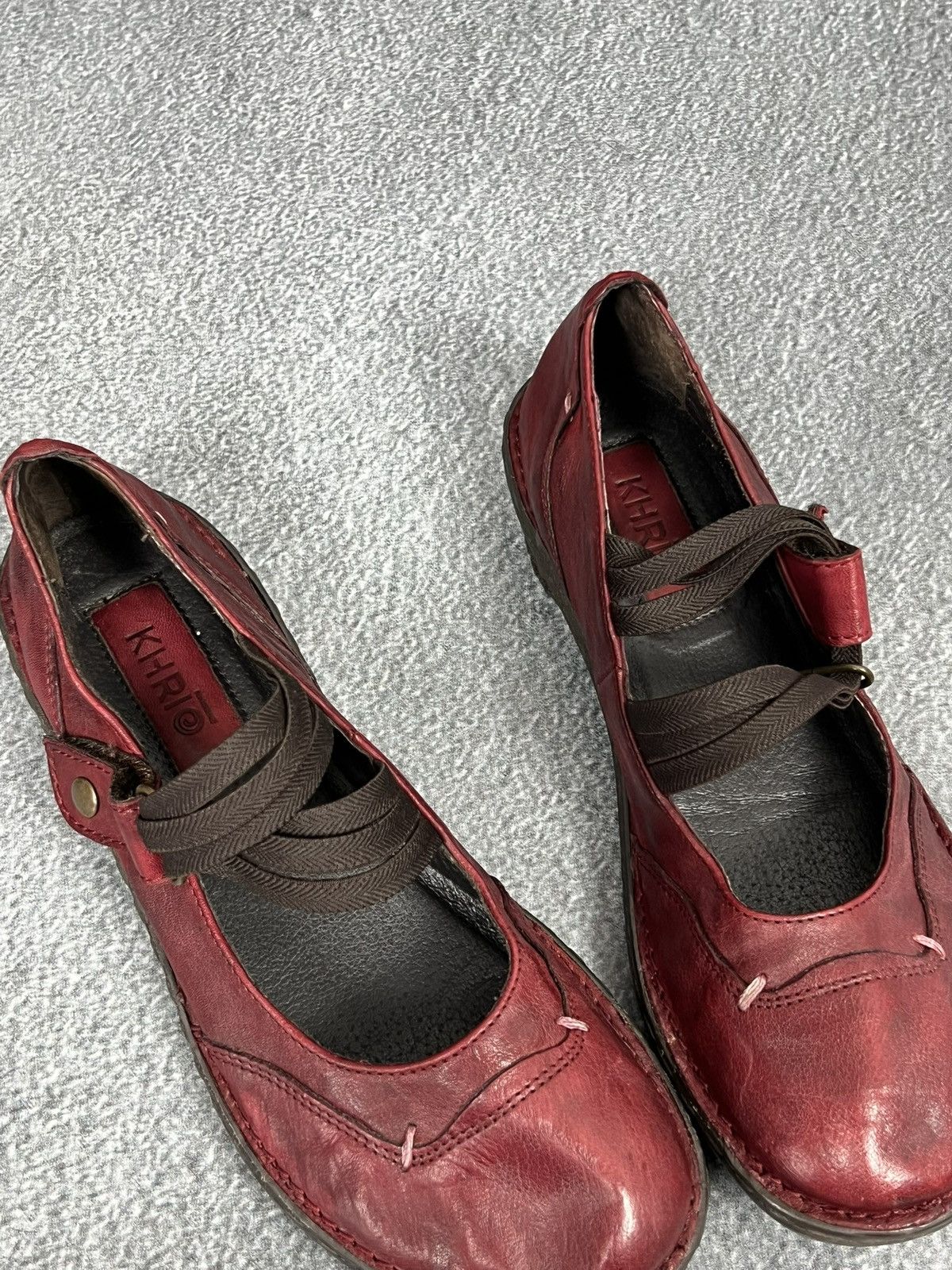 Puma Vintage Y2k Leather Ballet Flats Shoes Avant Garde Mary jane Size US 8.5 / IT 38.5 - 7 Thumbnail