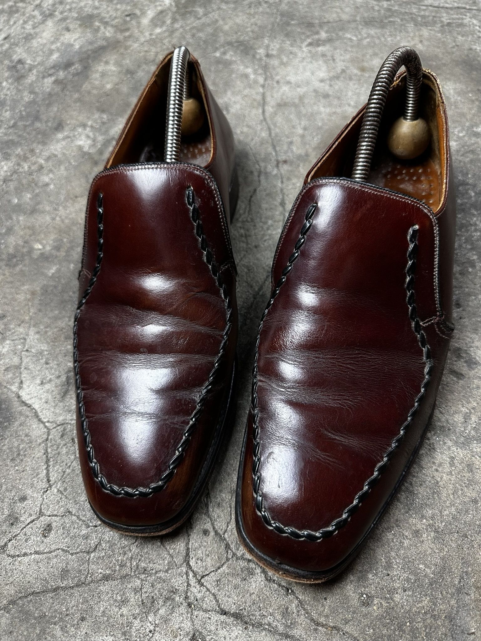Loake Loake Luxury Leather Loafers Derby Shoes Size US 9 / EU 42 - 3 Thumbnail
