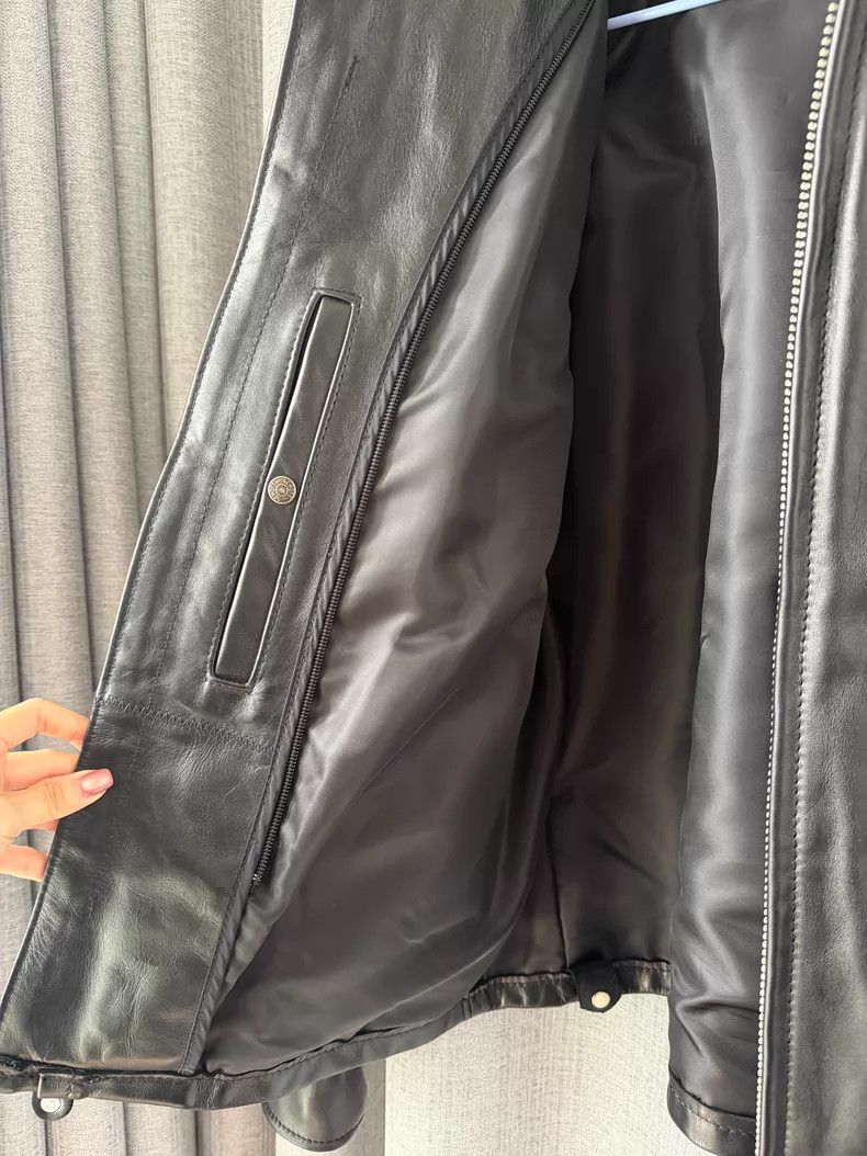 Schott Schott Standing collar leather jacket Size US M / EU 48-50 / 2 - 9 Thumbnail