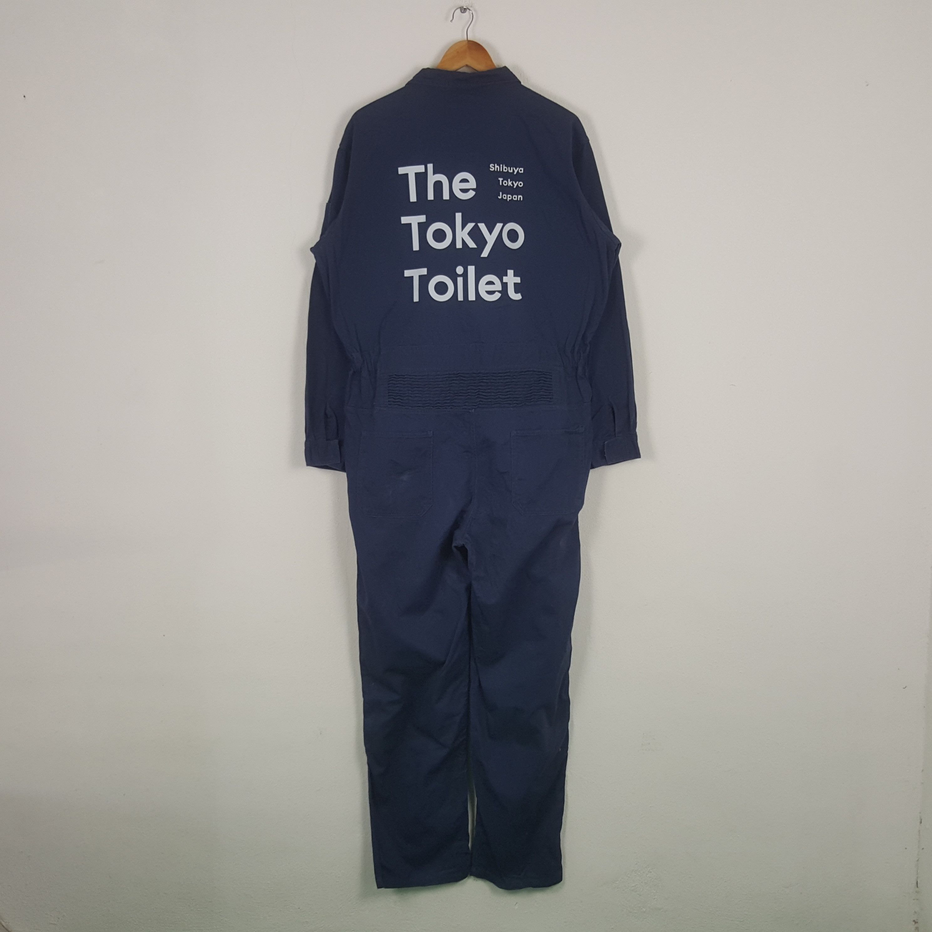 Japanese Brand Vintage The Tokyo Toilet Japanese Brand Coverall Jacket RR15 Size US L / EU 52-54 / 3 - 1 Thumbnail